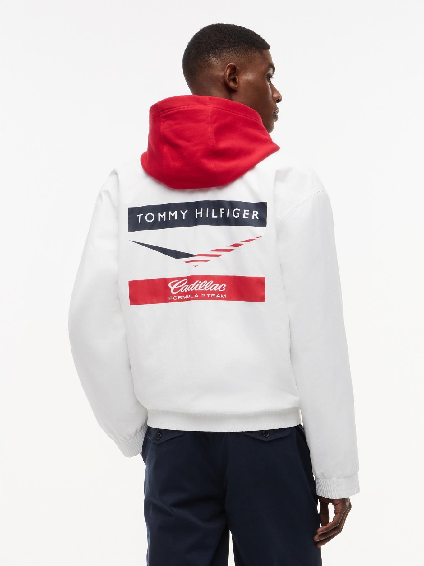 Chaqueta Chevron TH x Cadillac F1 Blanco Tommy Hilfiger-4