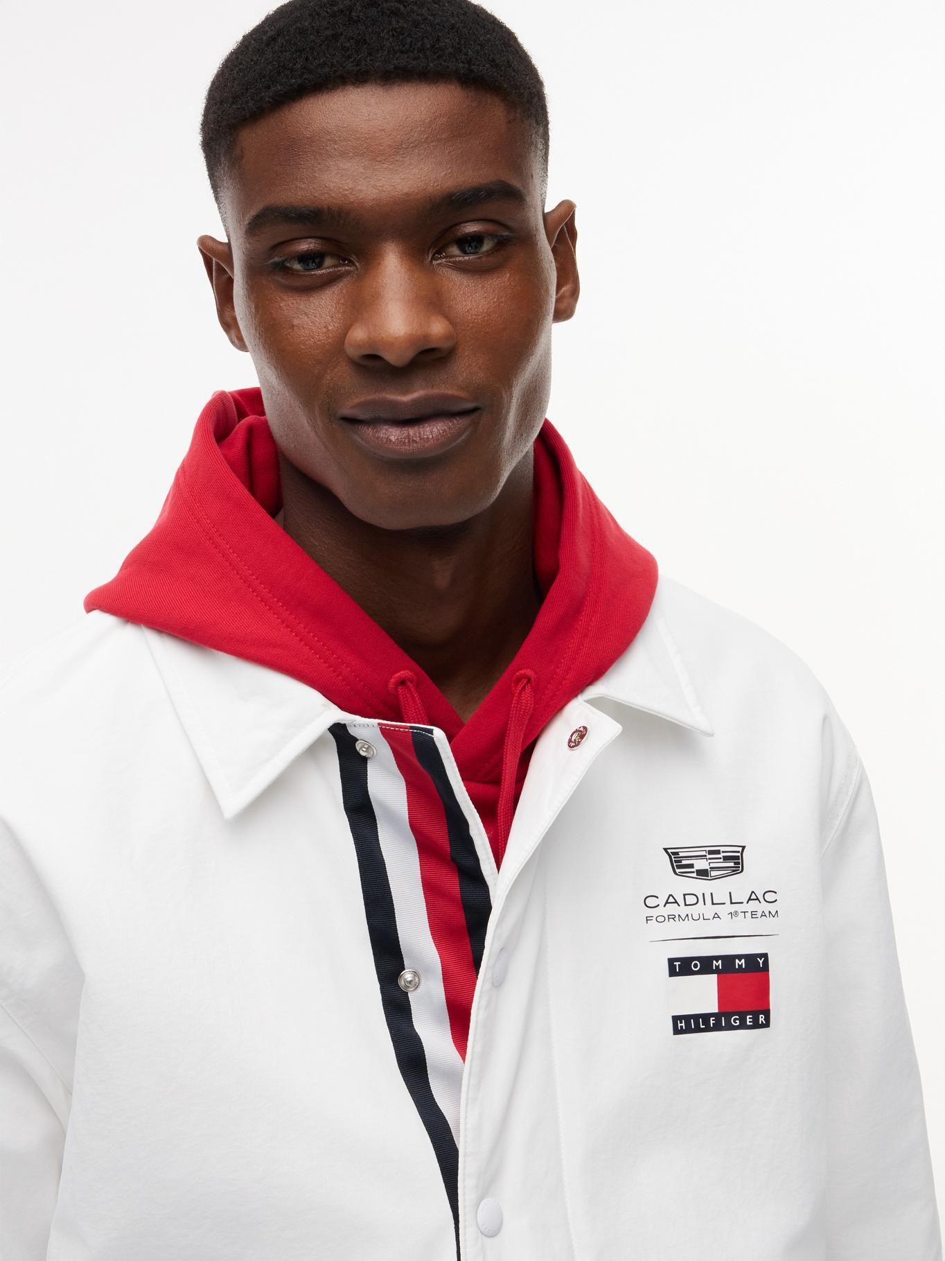 Chaqueta Chevron TH x Cadillac F1 Blanco Tommy Hilfiger-6