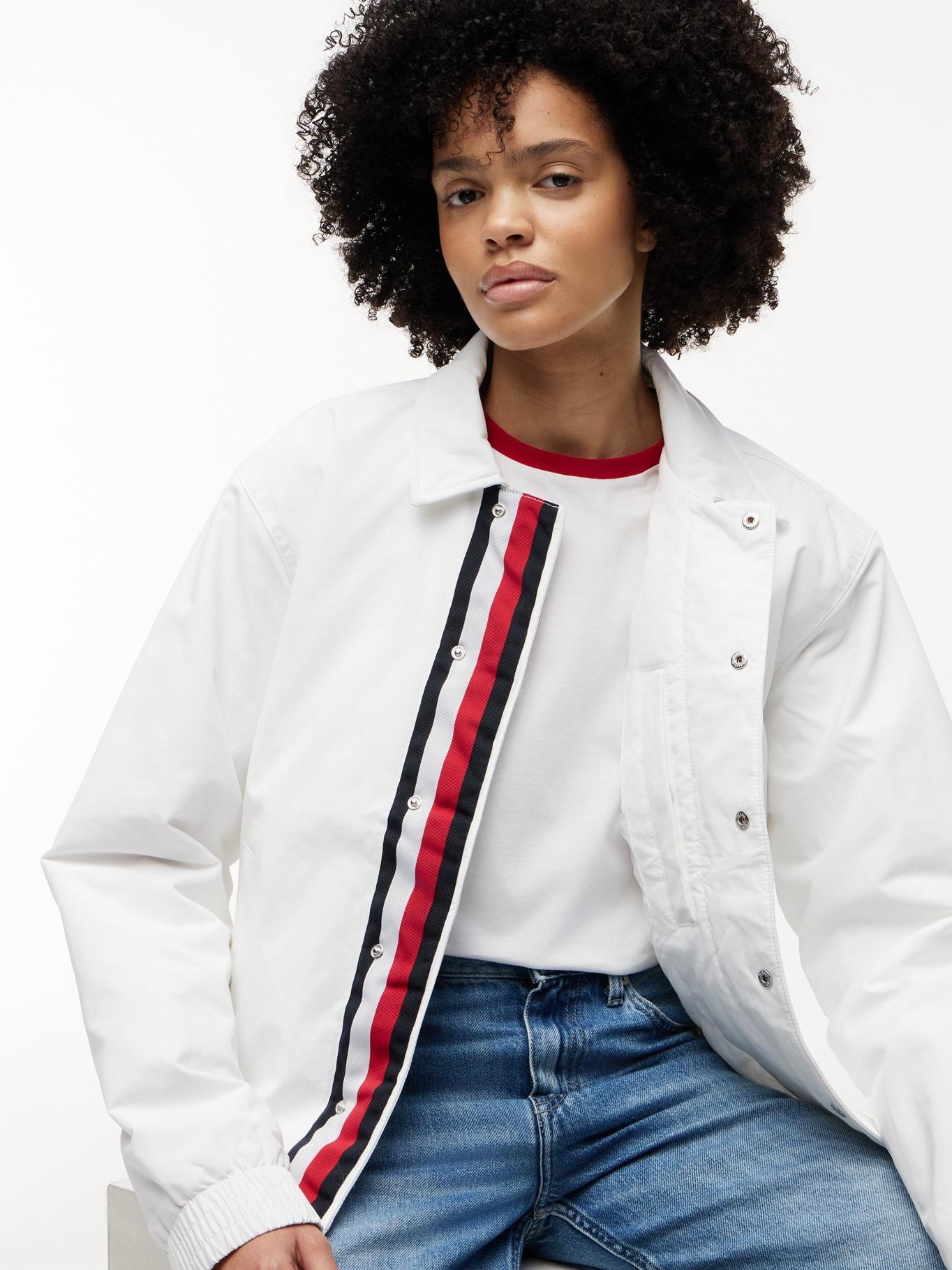 Chaqueta Chevron TH x Cadillac F1 Blanco Tommy Hilfiger-7