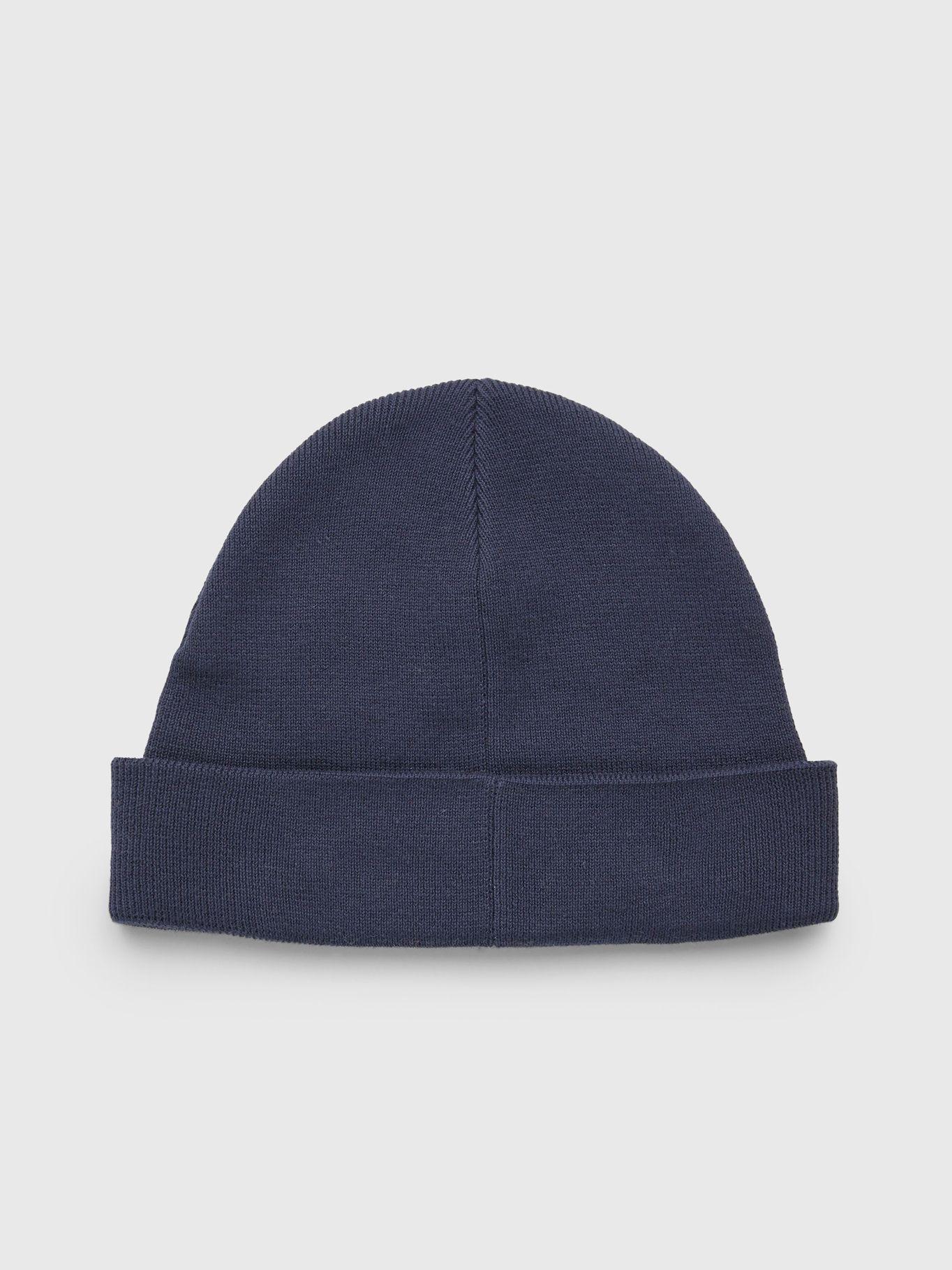 Gorro Beanie Con Logo Azul Tommy Hilfiger-2