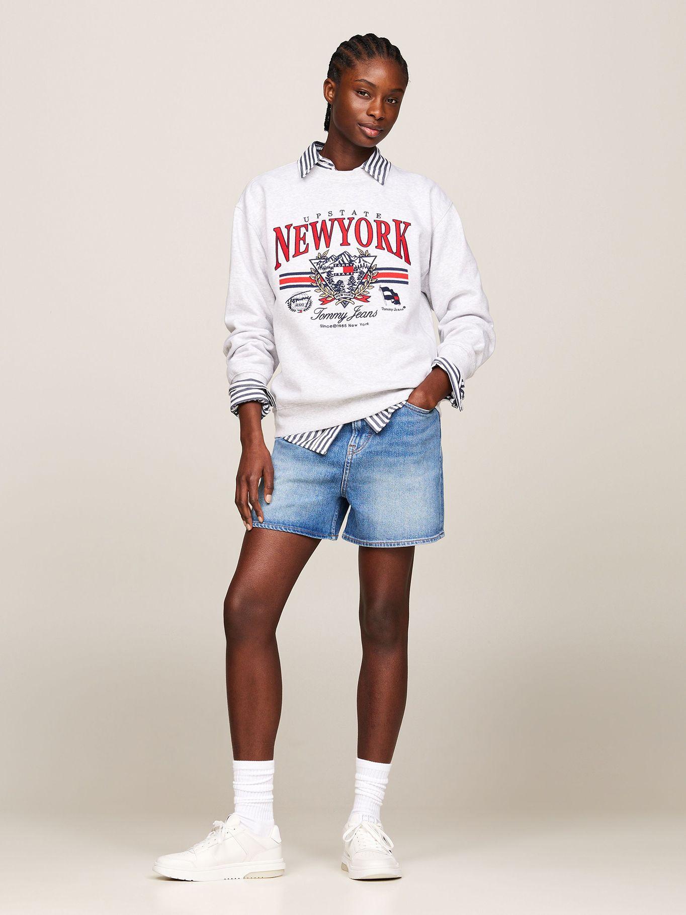 Polerón Explorer Relaxed Gris Tommy Jeans-1