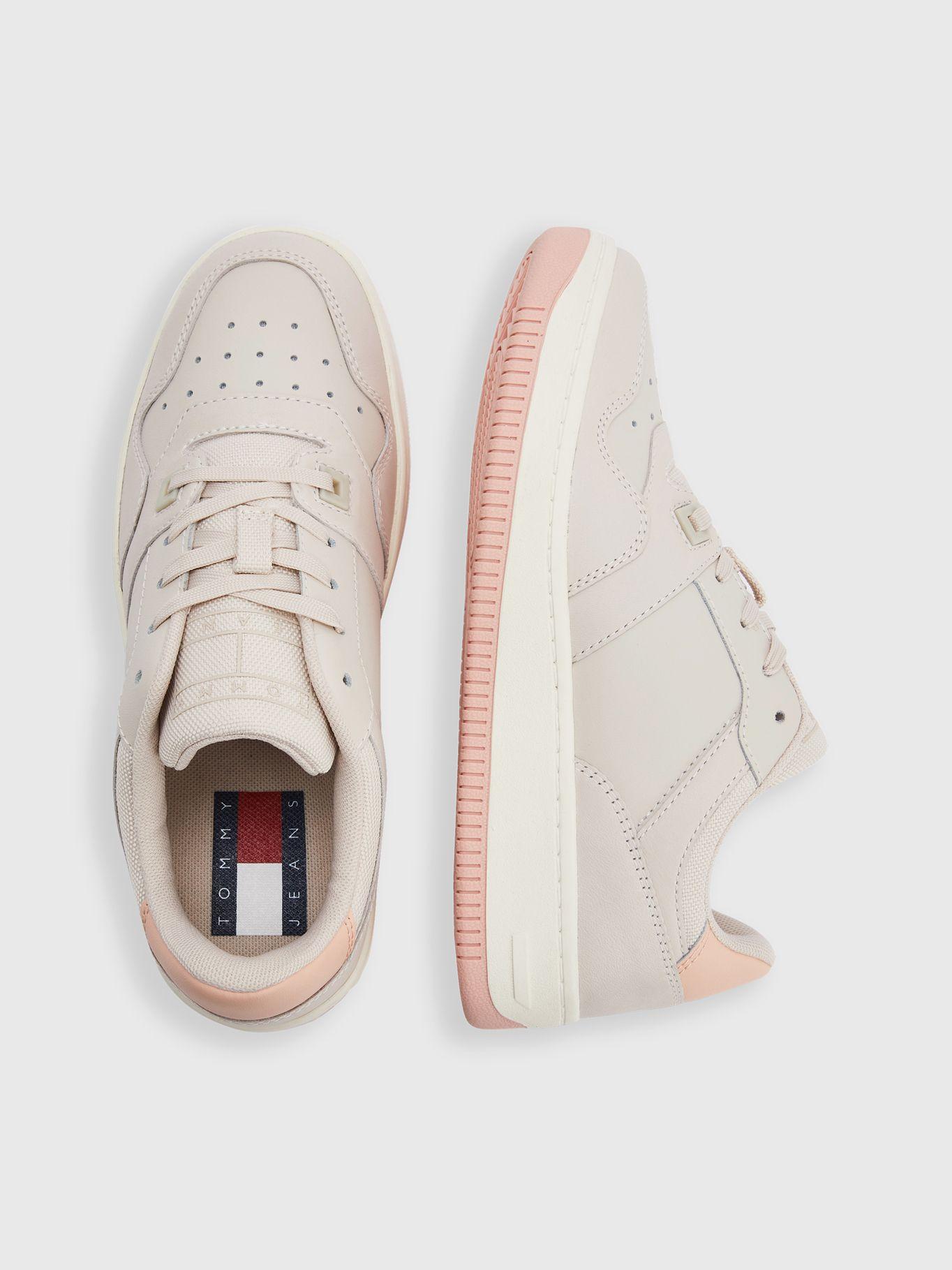 Zapatilla Basketball Essential Beige Tommy Hilfiger-3