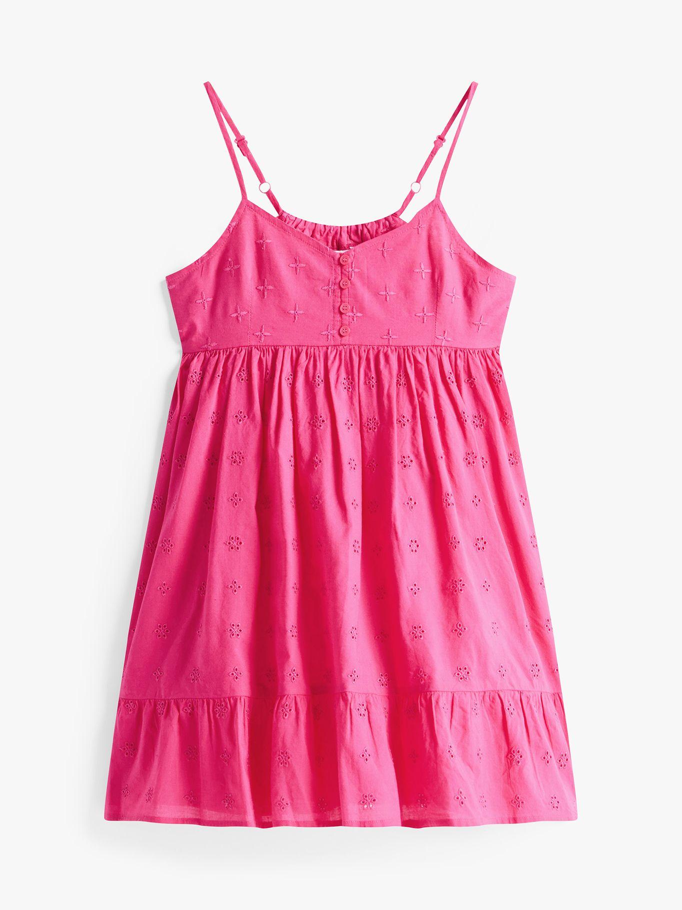 Vestido Broderie Solid Rosado Tommy Hilfiger-4