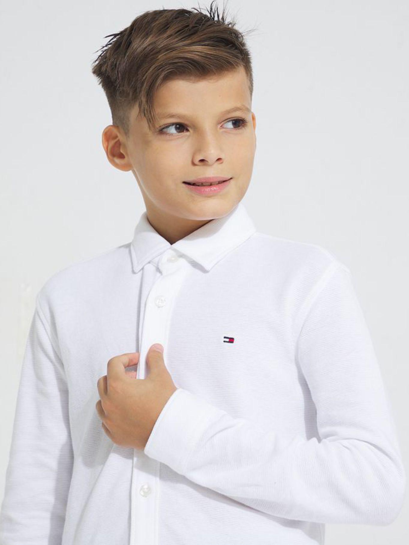 Camisa Solid Regular Fit Blanco Tommy Hilfiger-1