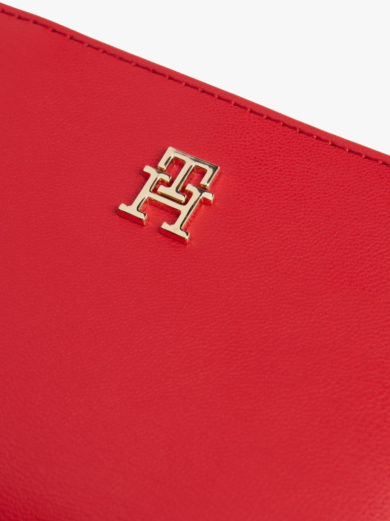 Billetera De Solapa Monogram Rojo Tommy Hilfiger-3