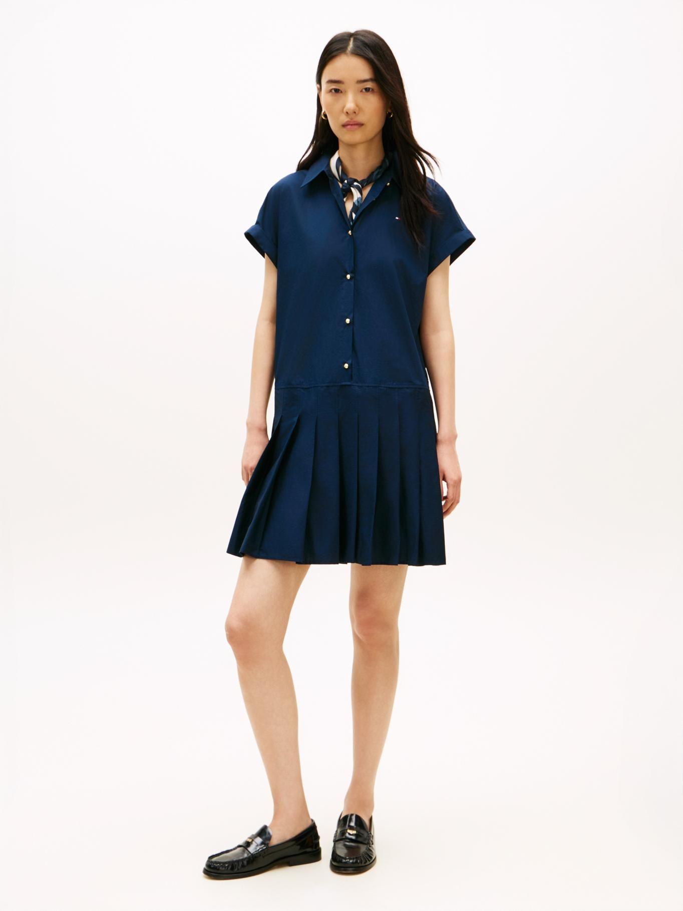 Vestido Camisero Con Botones-0