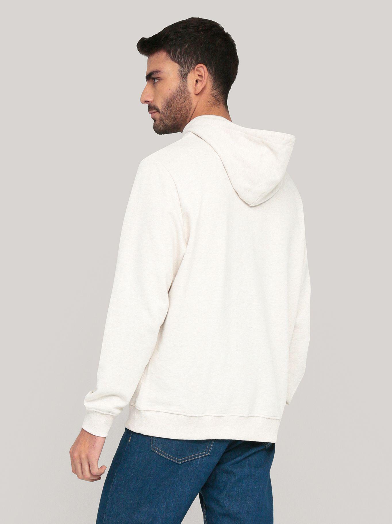 Polerón Hoodie Entry Graphic Logo Blanco Tommy Jeans-3