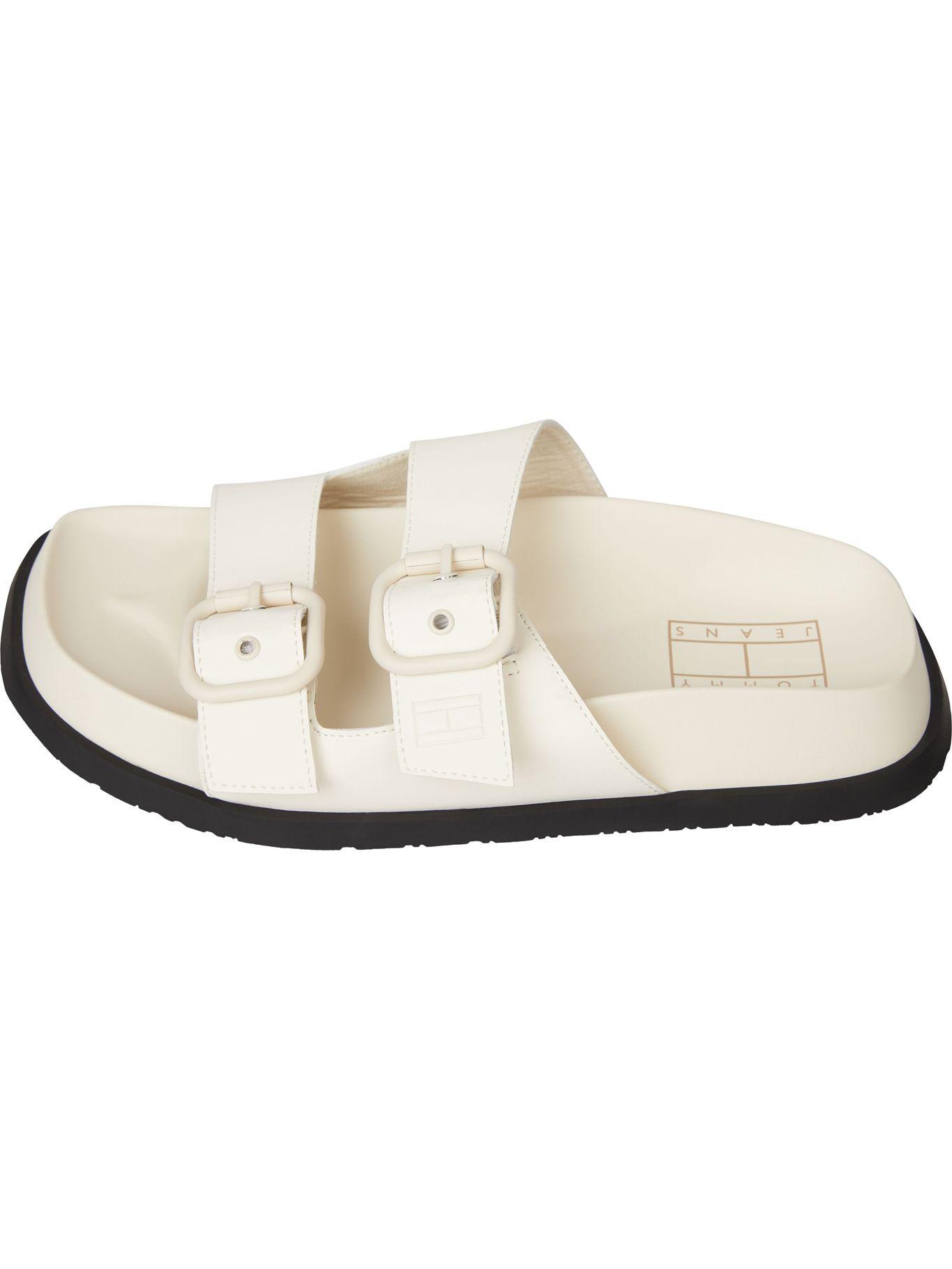 Sandalias Fancy Con Logo Blanco Tommy Hilfiger-3