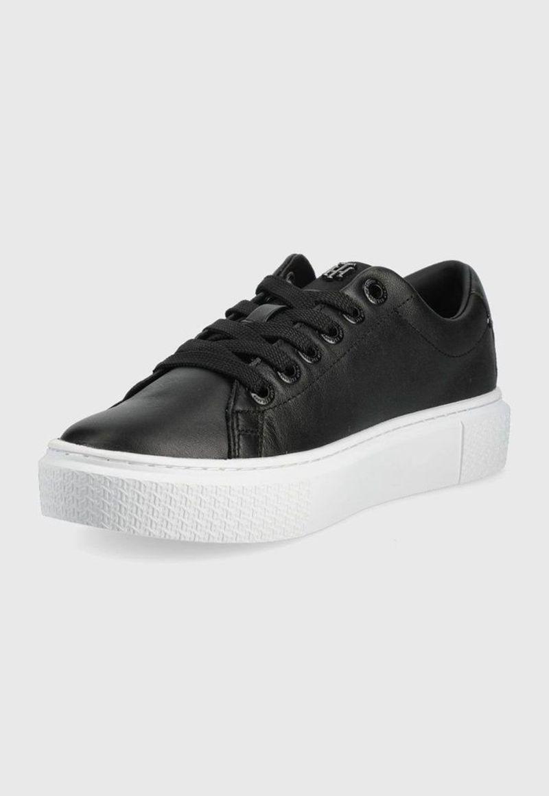 Zapatilla Essential Cupsole Logo Negro Tommy Hilfiger-4