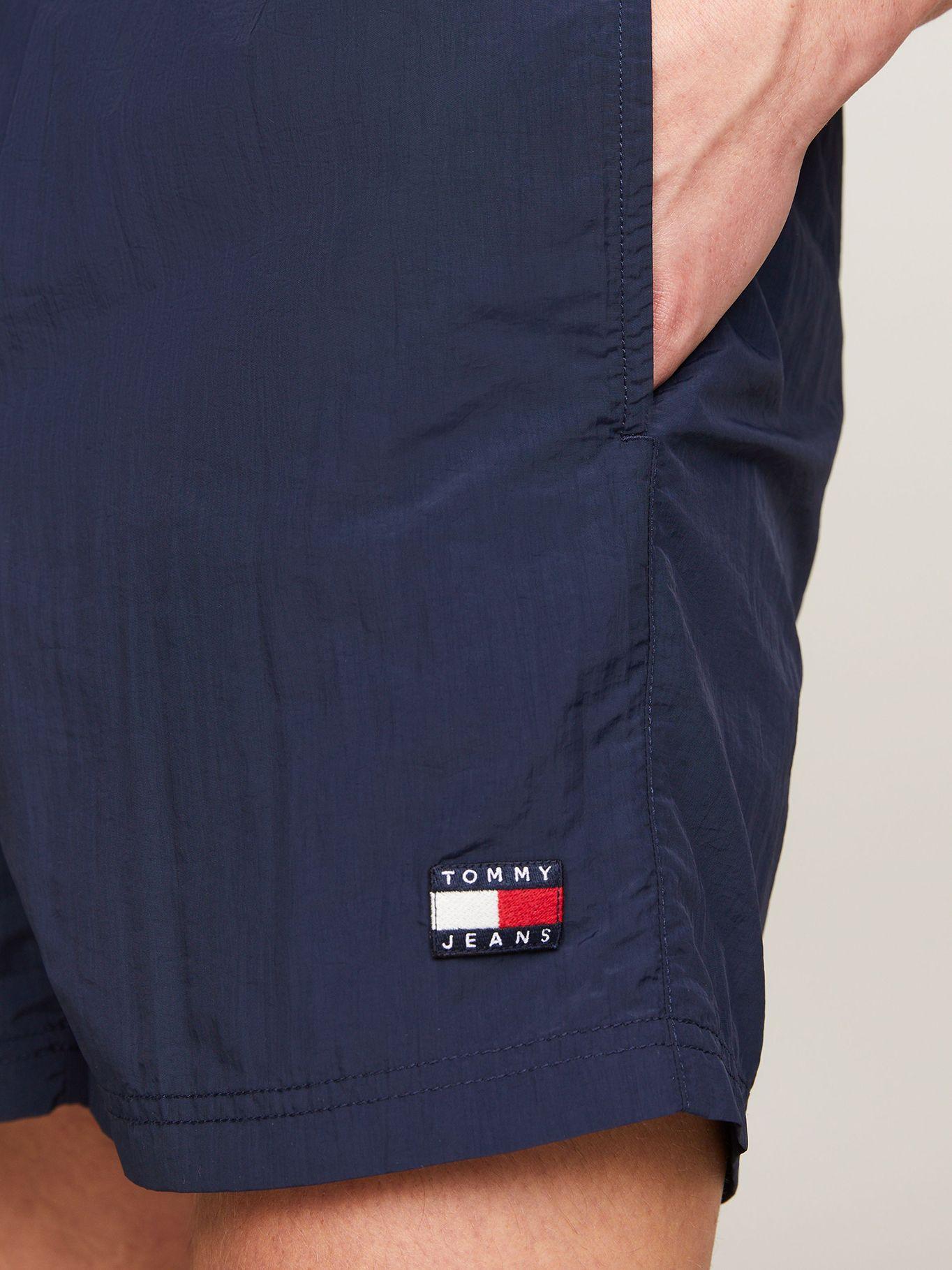 Traje De Baño Heritage Largo Medio Azul Tommy Hilfiger-3