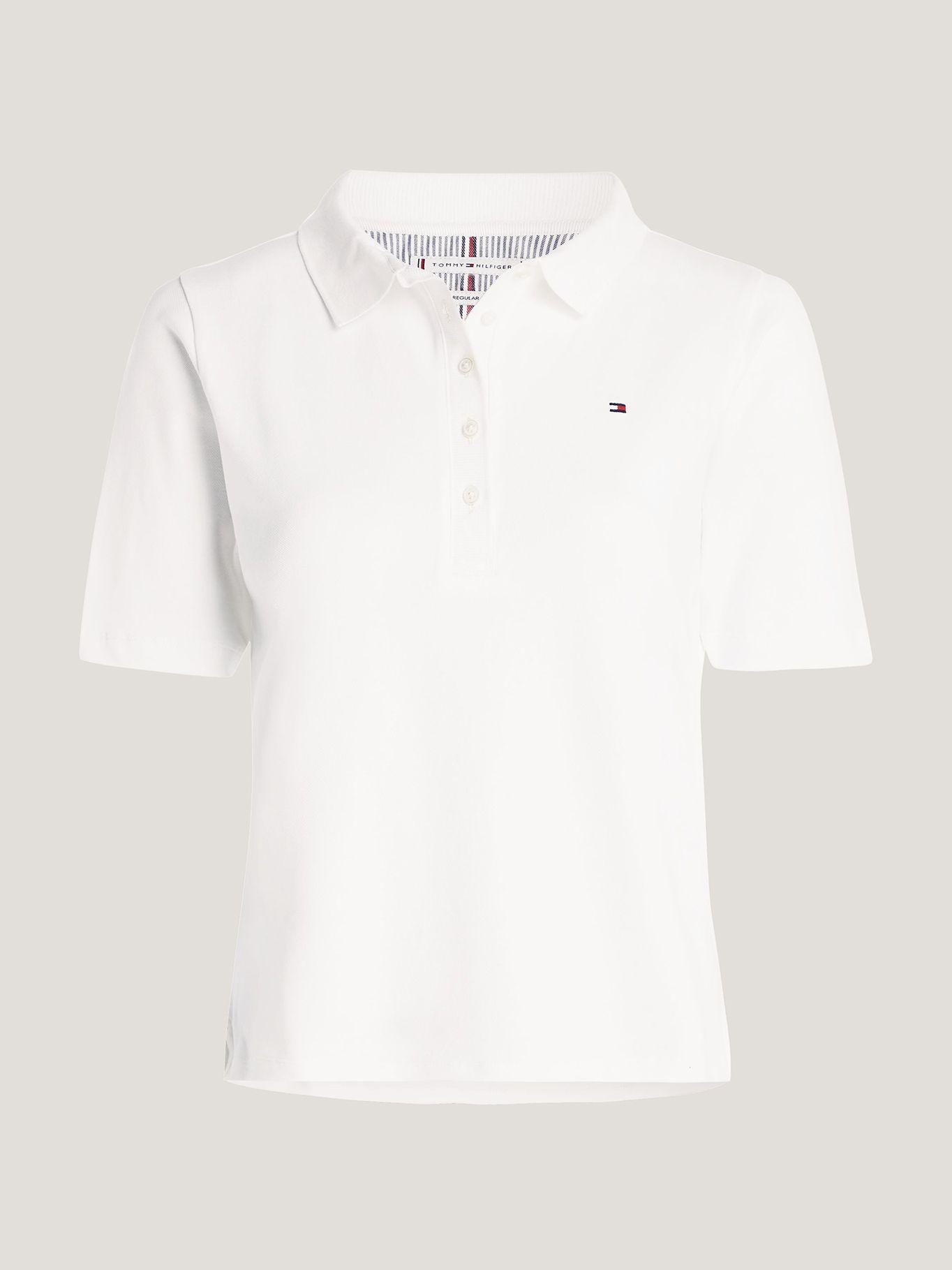 Polo Curve 1985 Collection Blanco Tommy Hilfiger-4