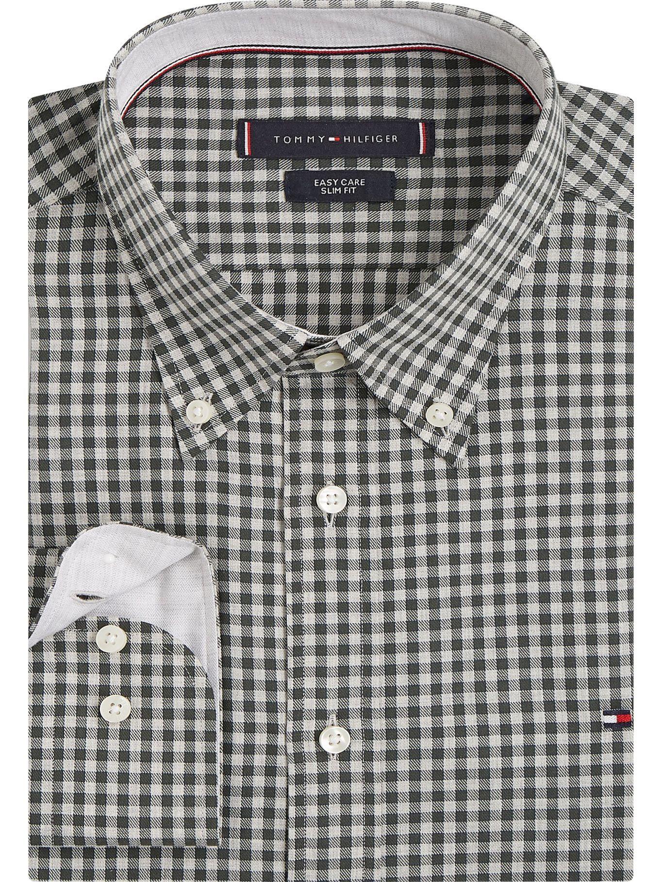 Camisa Tonal Gingham Verde Tommy Hilfiger-3