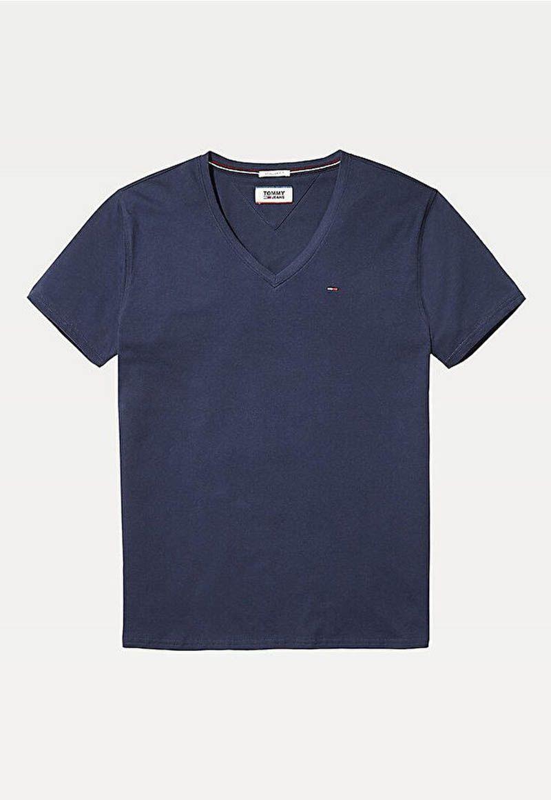 Polera Original V-Neck Negro Tommy Hilfiger-3