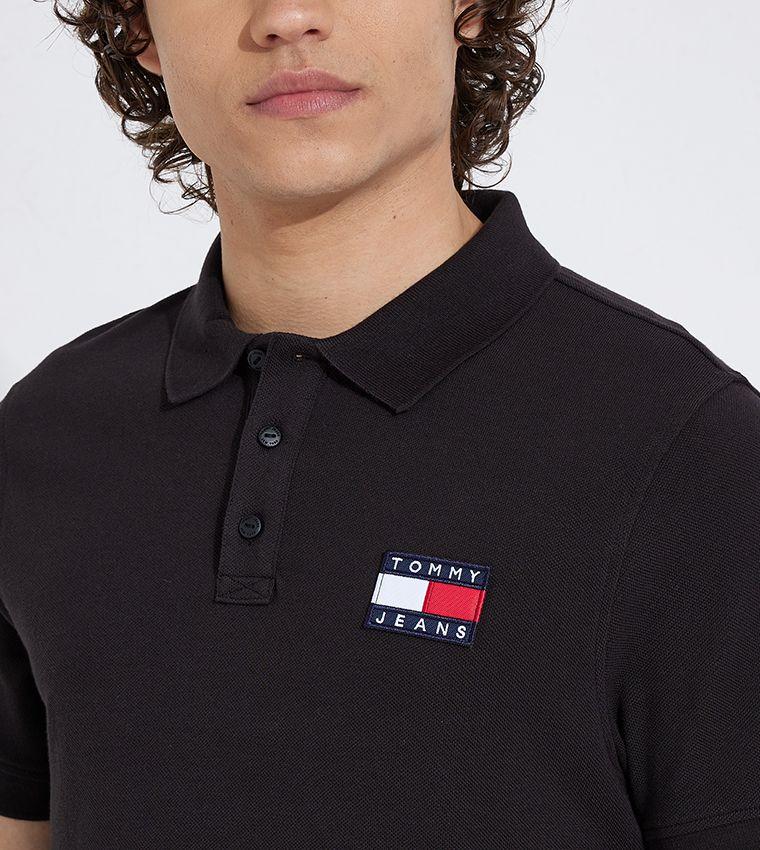 Polo Badge Ligera Negro Tommy Hilfiger-3