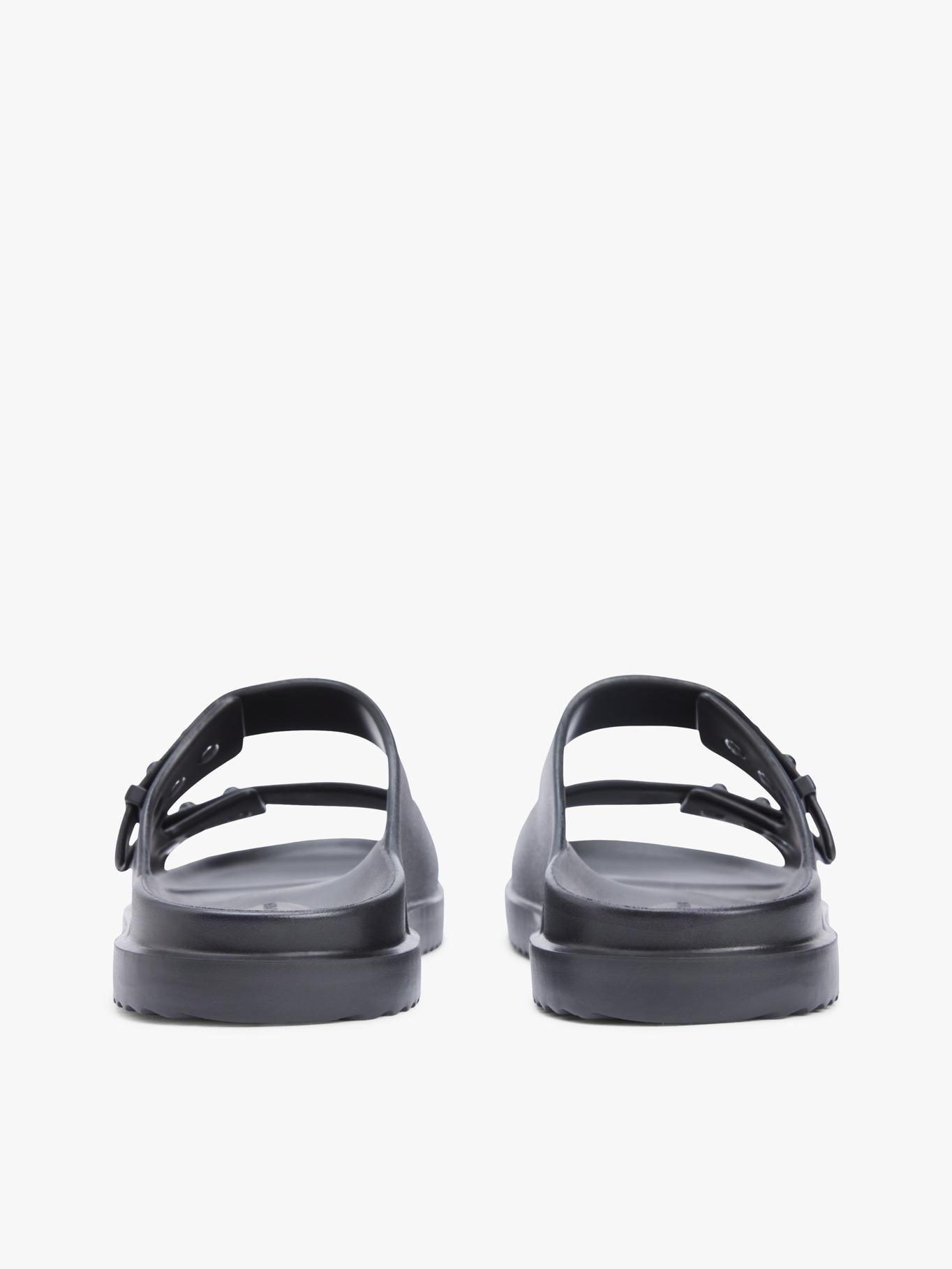 Sandalias Con Hebillas Y Suela Dentada-4