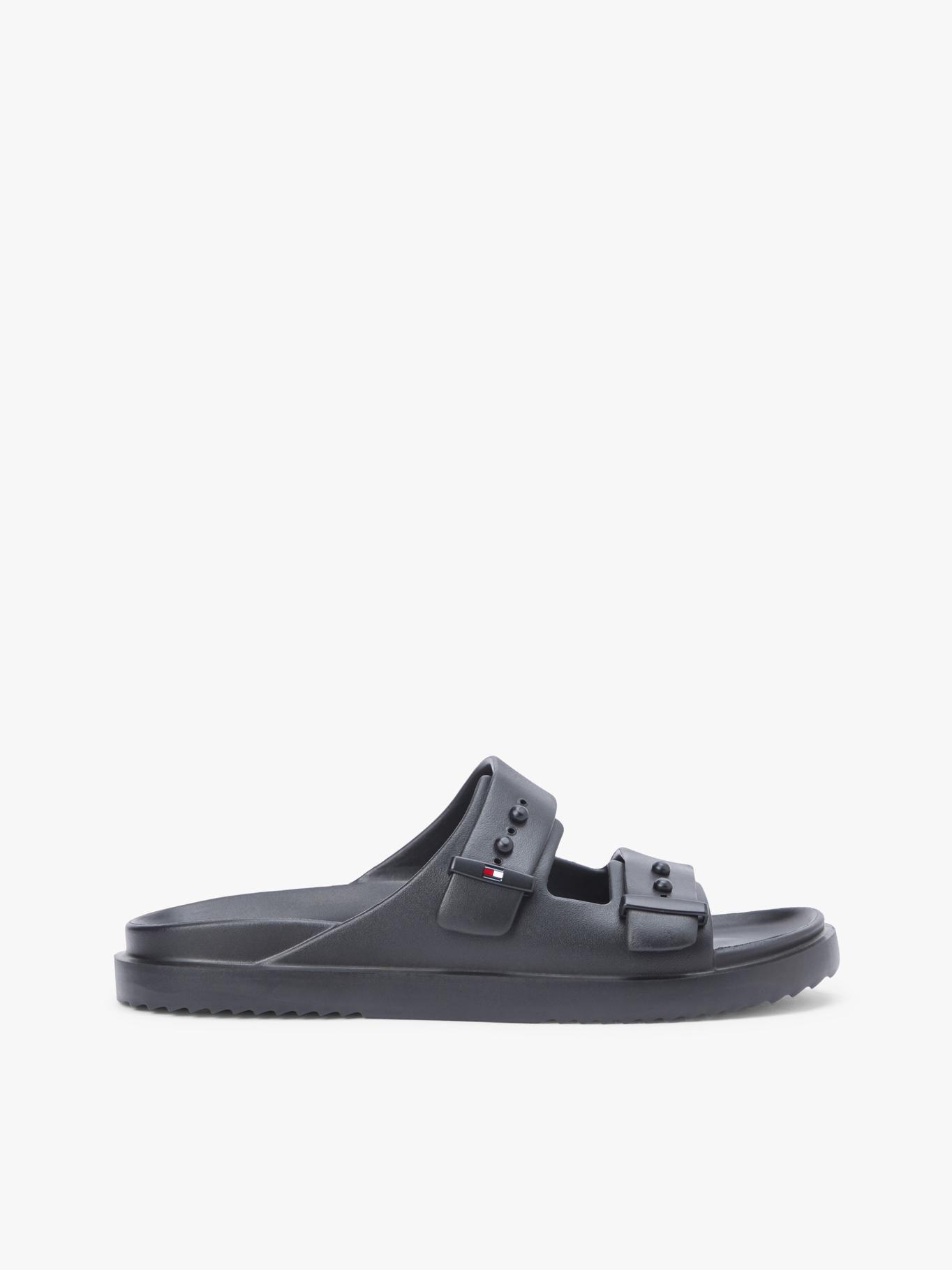 Sandalias Con Hebillas Y Suela Dentada-5