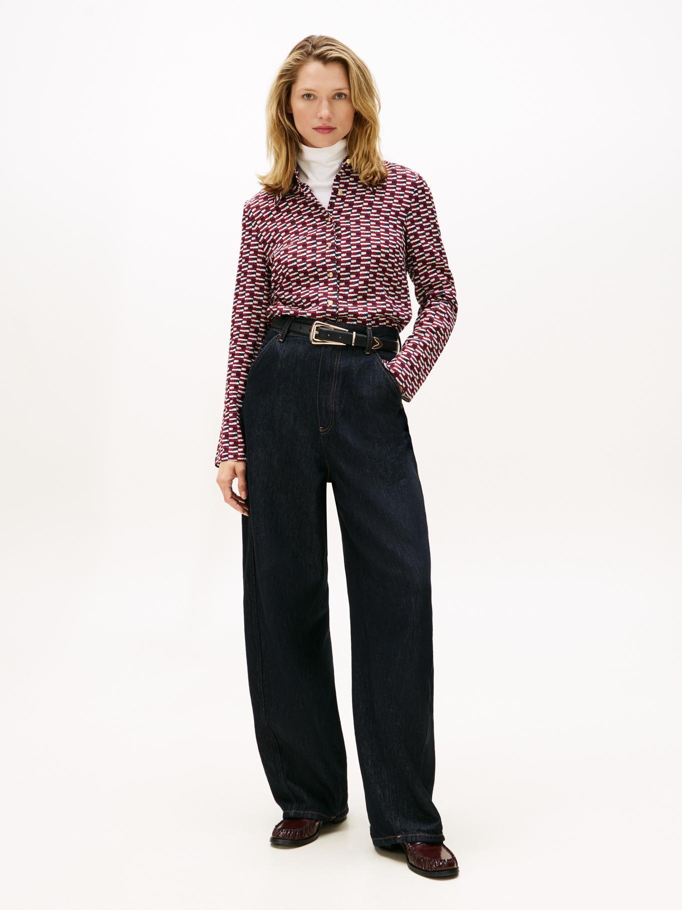 Camisa Twill Regular Tommy Hilfiger Multicolor-1