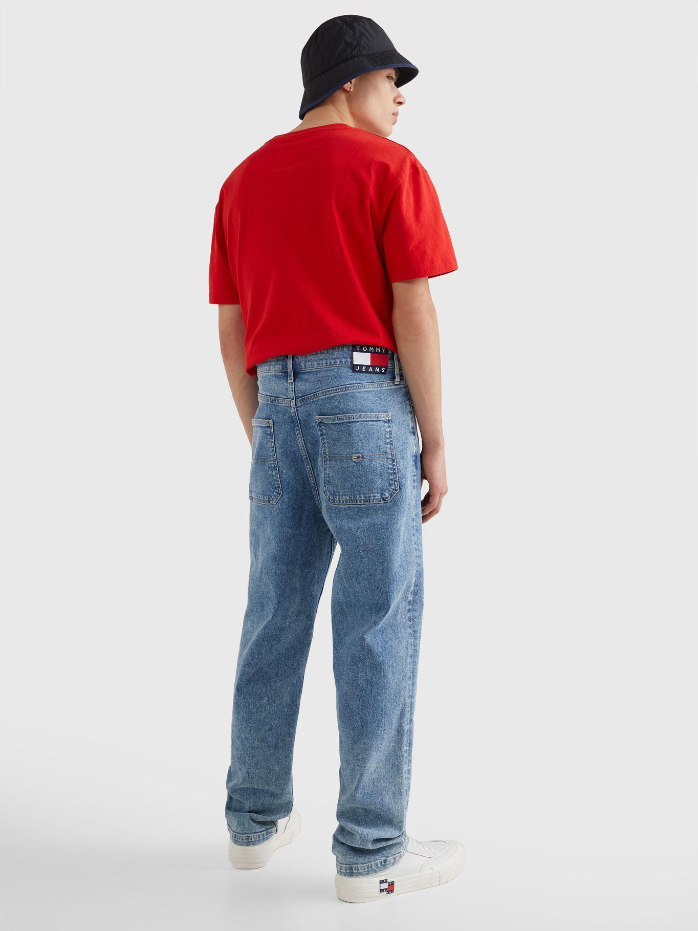 Jeans Amplios Estilo Skater Azul Tommy Jeans MY2-1