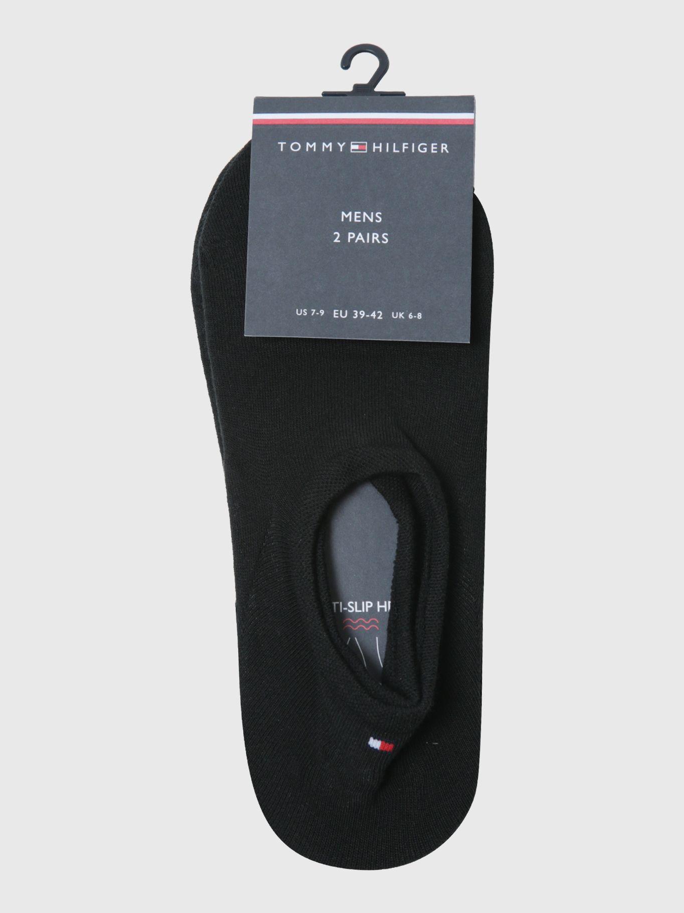 Pack De 2 Par Calcetin Tobillero Negro Tommy Hilfiger-2