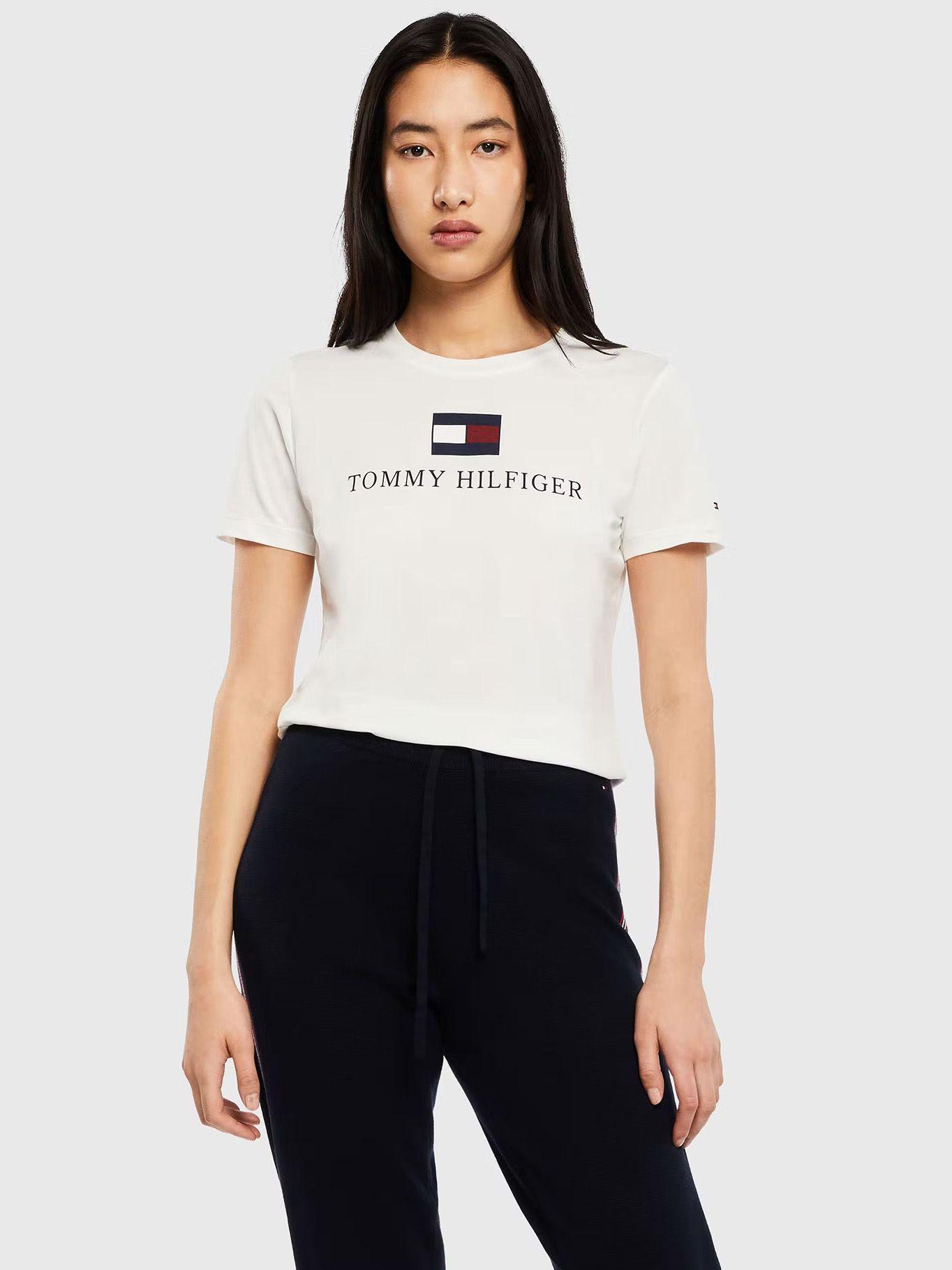 Polera Heritage Con Logo Blanco Tommy Hilfiger-0