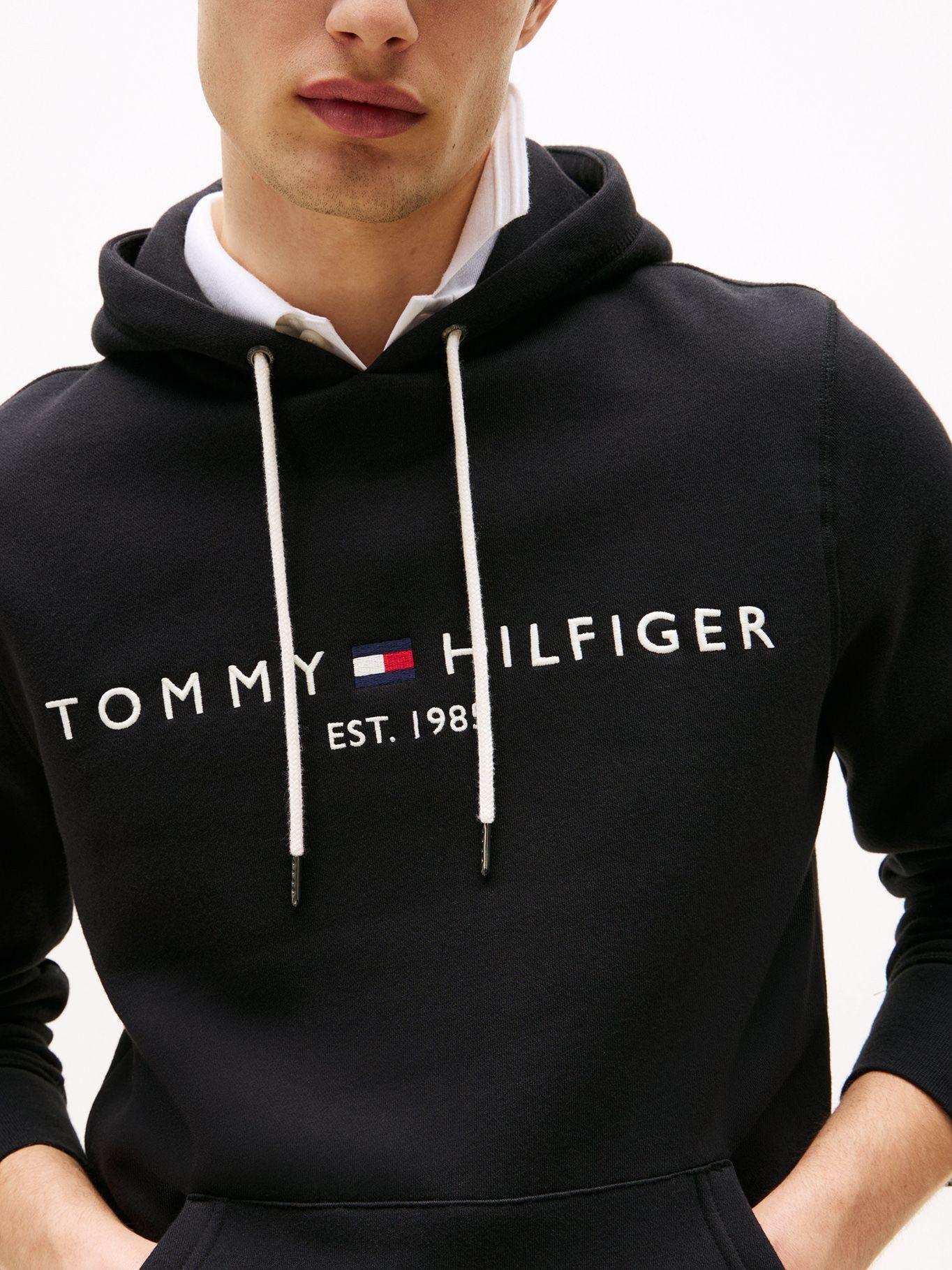 Polerón Hoodie Core Logo Negro Tommy Hilfiger-3