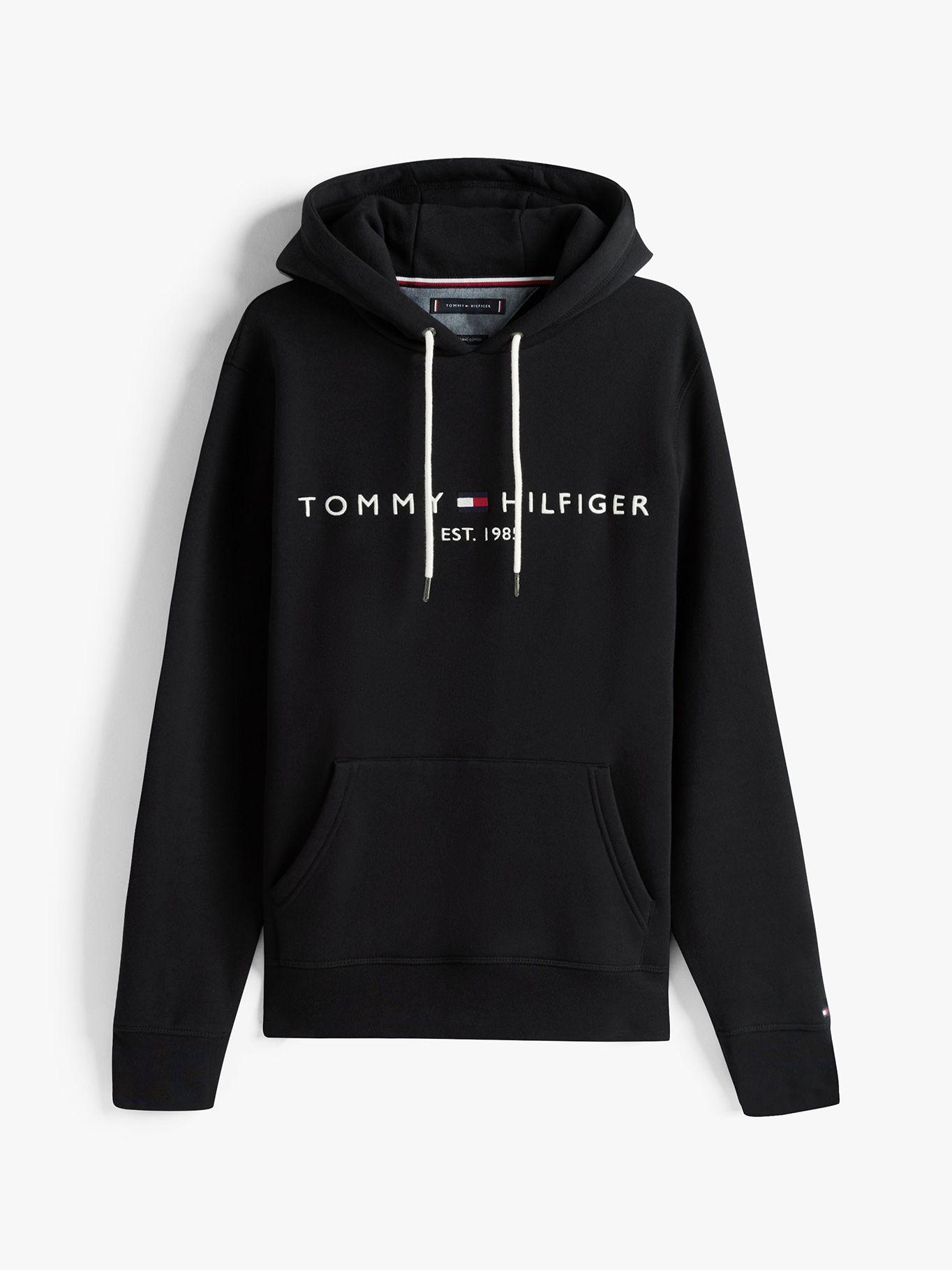 Polerón Hoodie Core Logo Negro Tommy Hilfiger-4