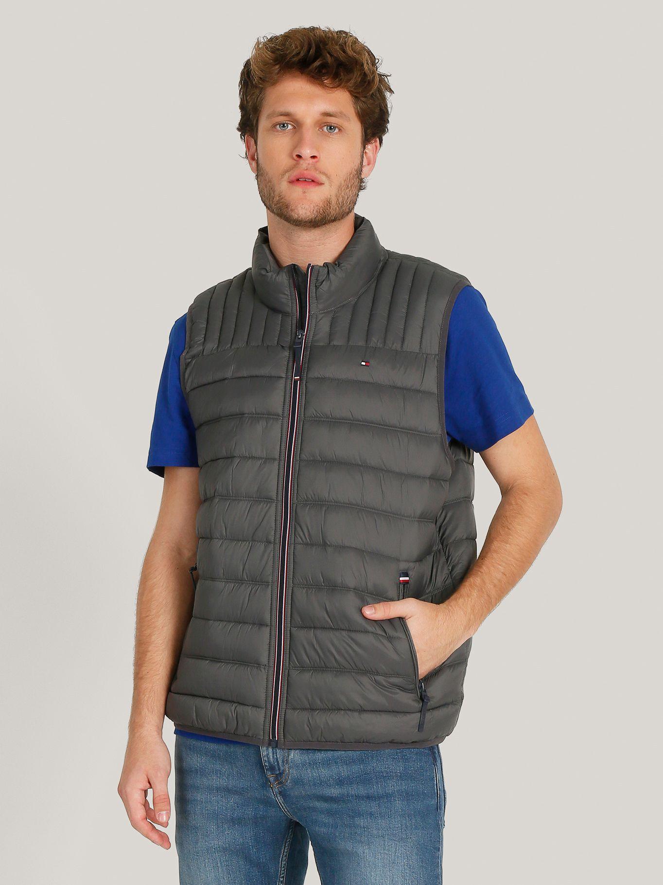 Parka Vest Light Weight Quilted Gris Tommy Hilfiger-0