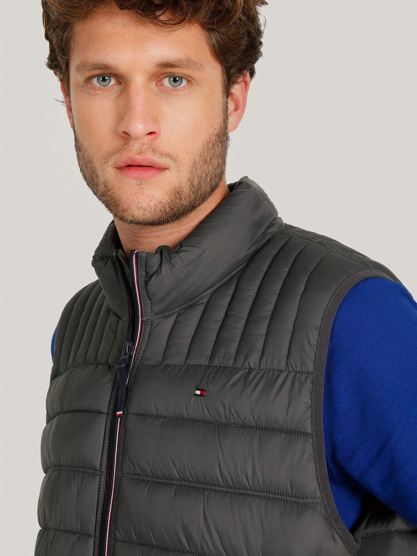 Parka Vest Light Weight Quilted Gris Tommy Hilfiger-4