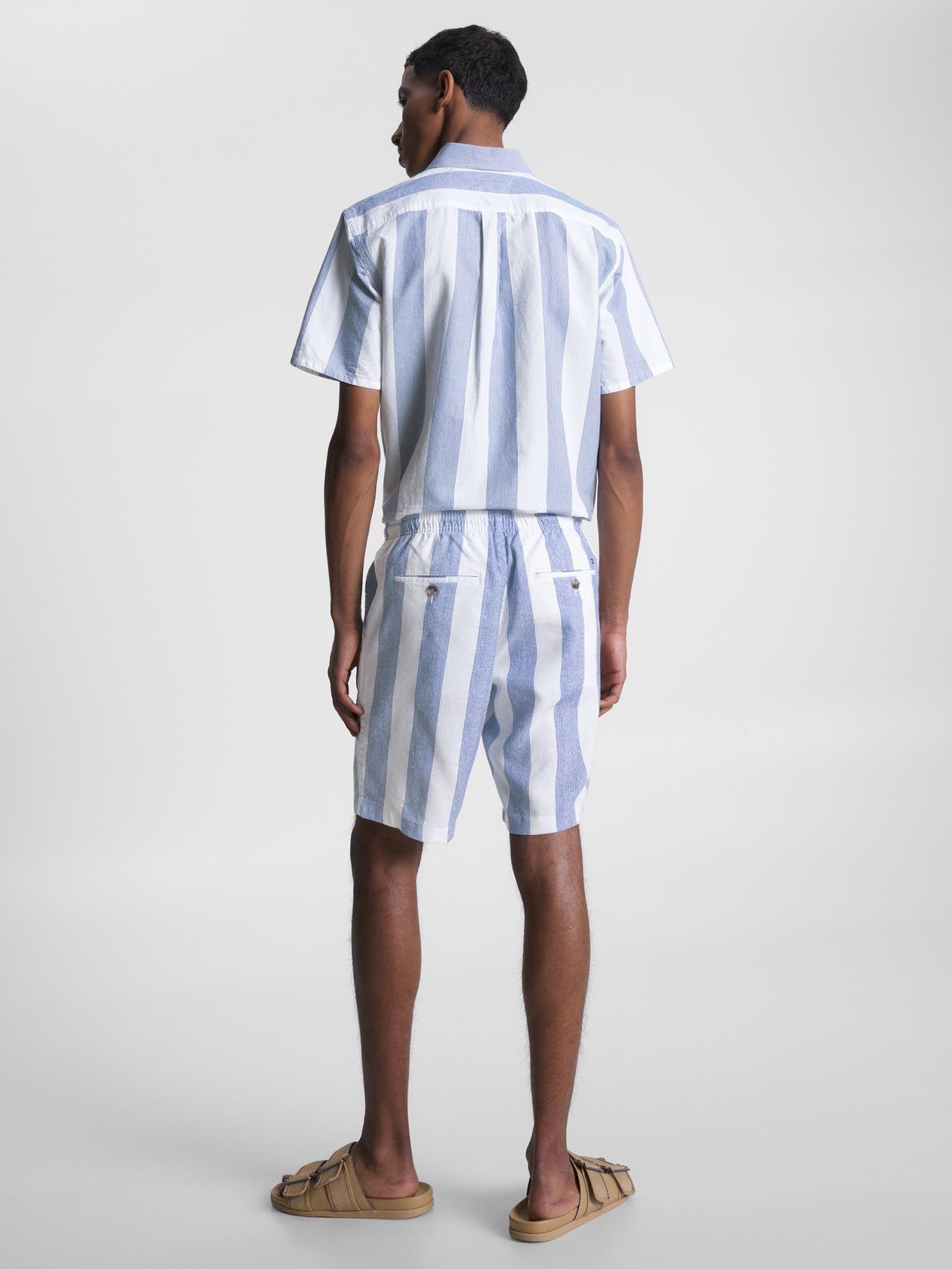 Shorts Harlem A Rayas Celeste Tommy Hilfiger-2
