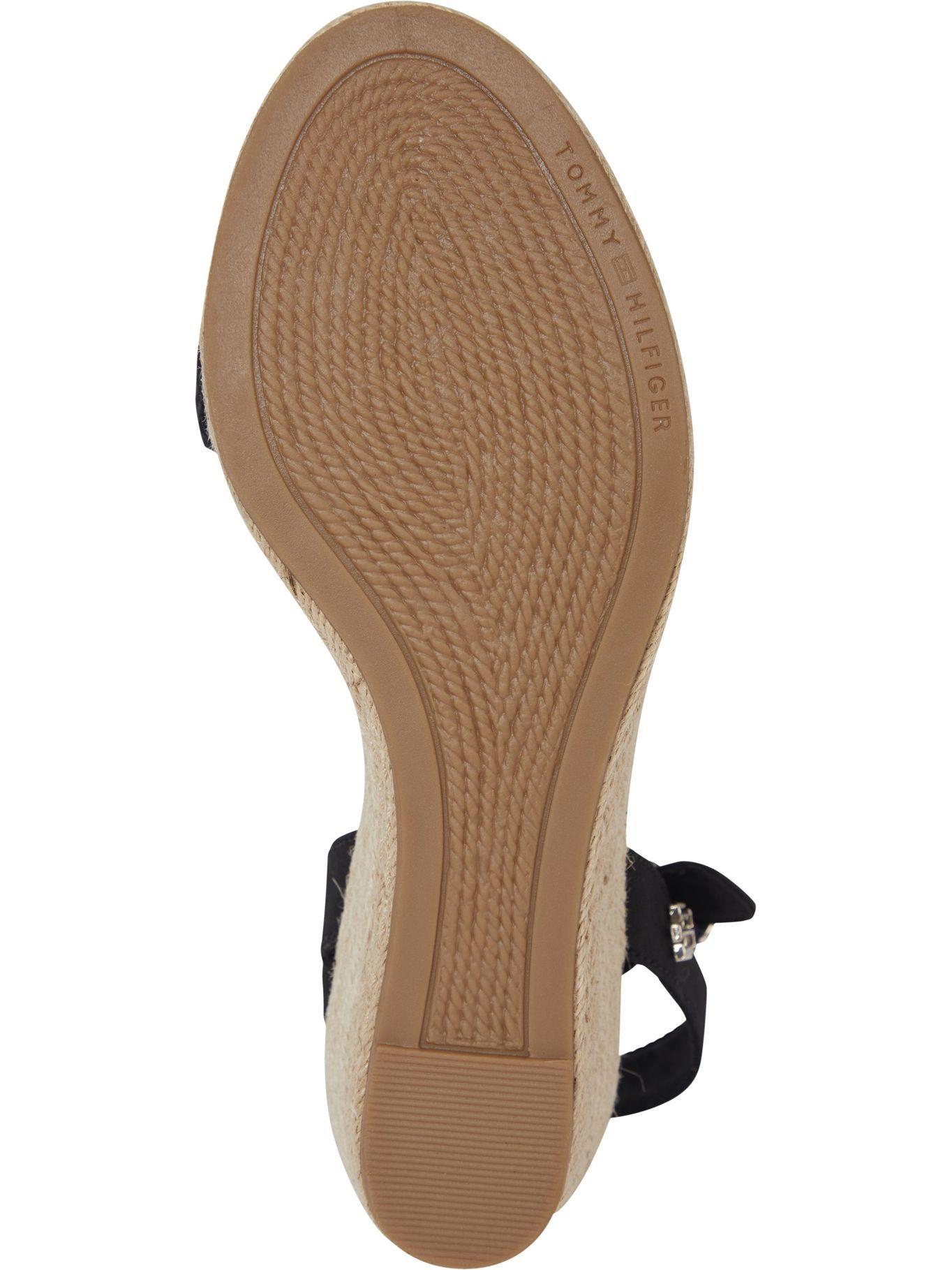 Sandalias Textured Negro Tommy Hilfiger JN2-3