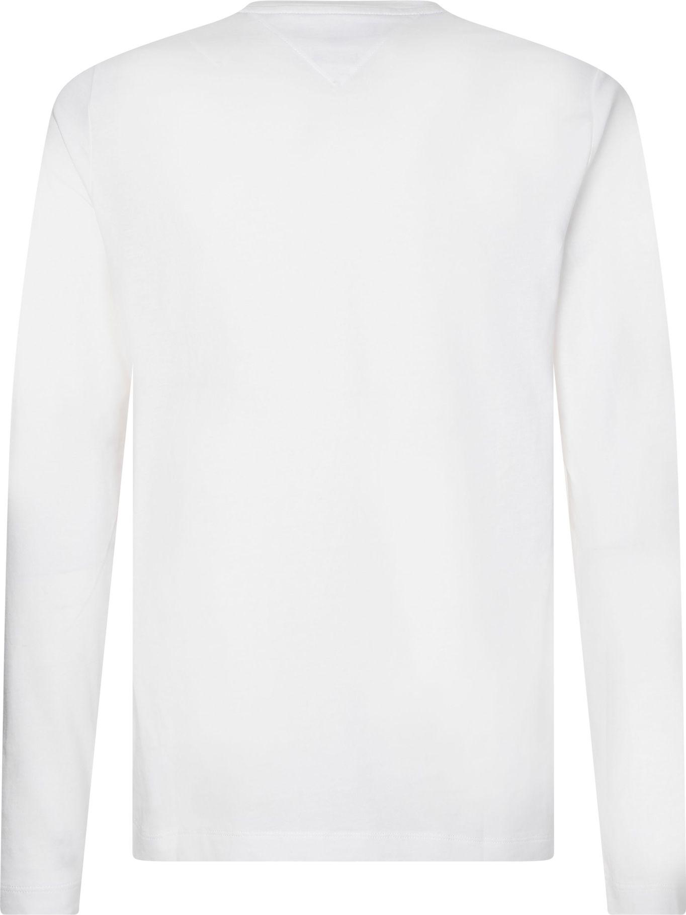Polera Logo Bitonal Slim Fit Blanco Tommy Hilfiger-1