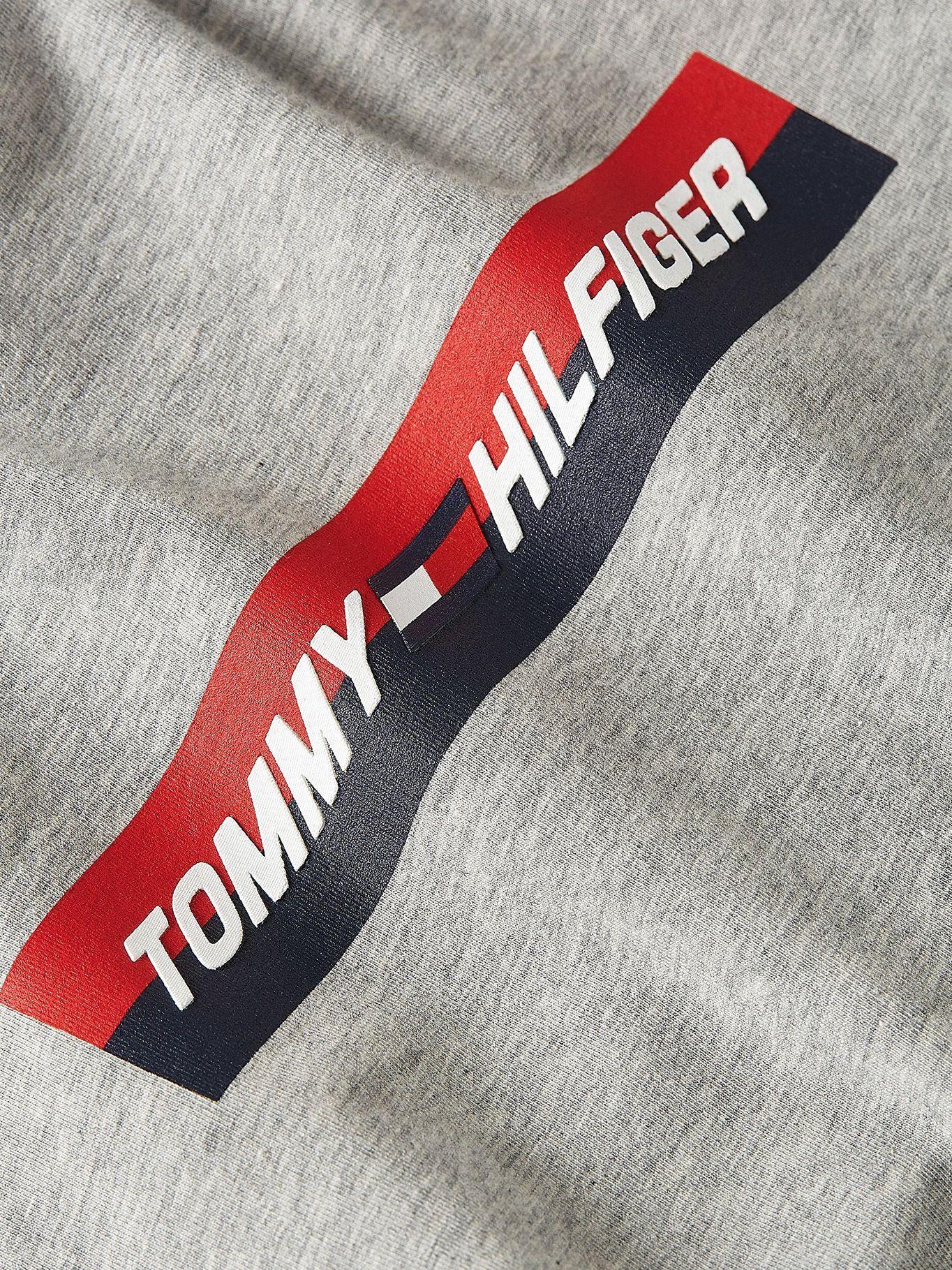Polera Sport Organic Cotton Gris Tommy Hilfiger-2
