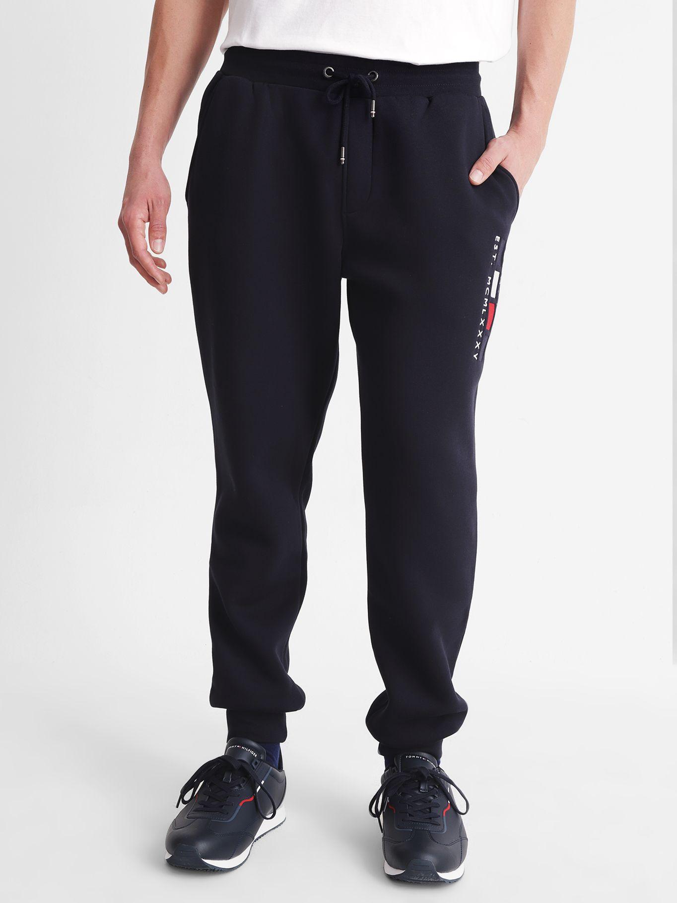 Jogger Flag Logo Azul Tommy Hilfiger M2-0