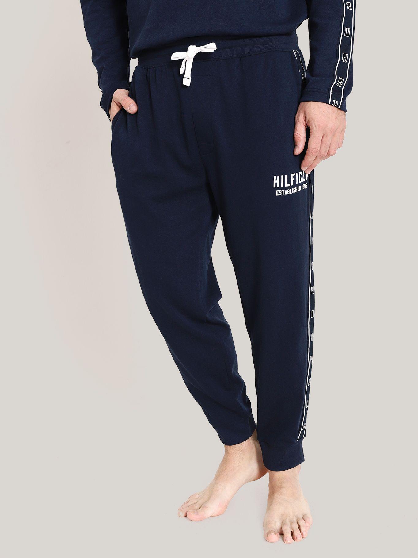 Pijama Pantalón Con Logo Azul Tommy Hilfiger-0