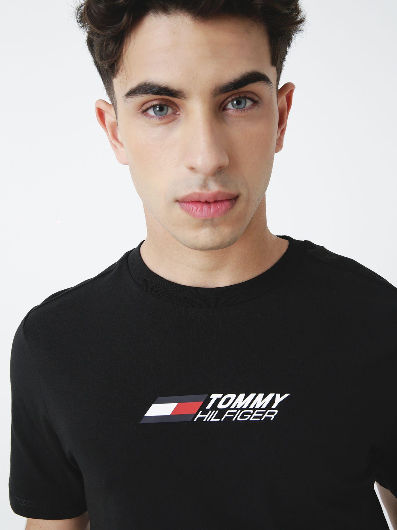 Polera Sport Ess Logo Negro Tommy Hilfiger-3