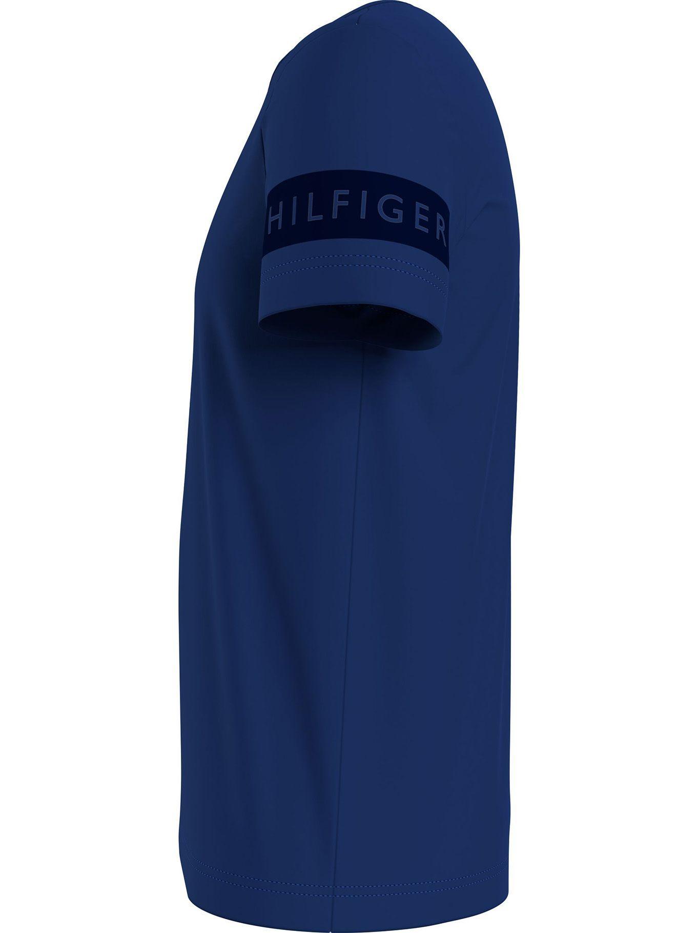 Polera Sleeve Graphic Logo Azul Tommy Hilfiger-3