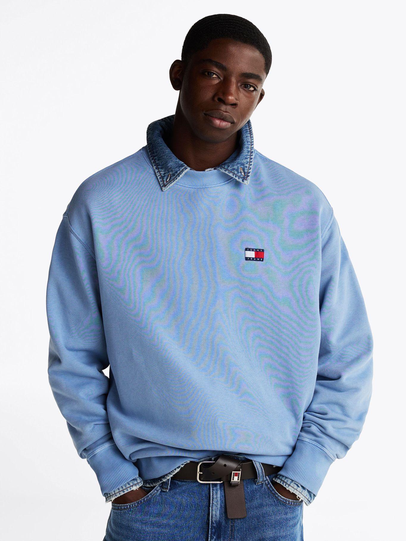 Polerón Relaxed Tj Label Celeste Tommy Jeans-0