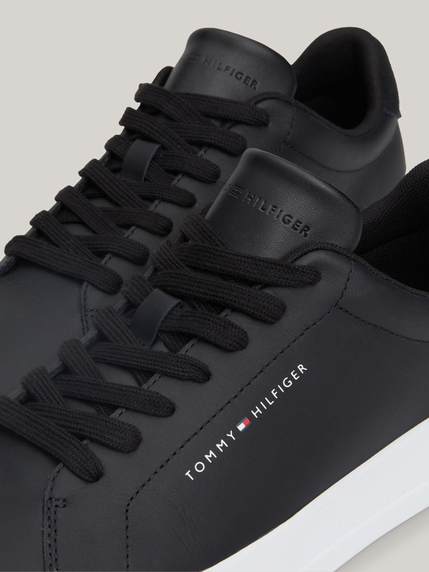Zapatillas Court De Cuero
 Negro Tommy Hilfiger-6