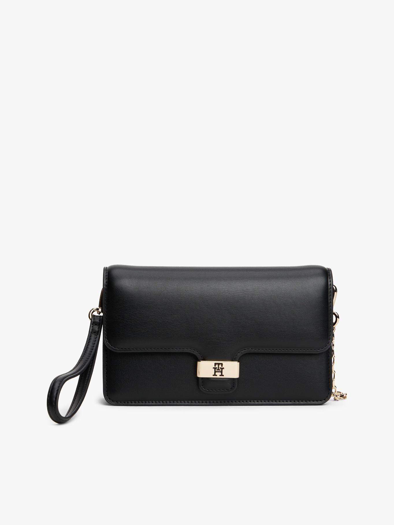 Cartera Heritage Con Monograma Th Tommy Hilfiger Negro-0