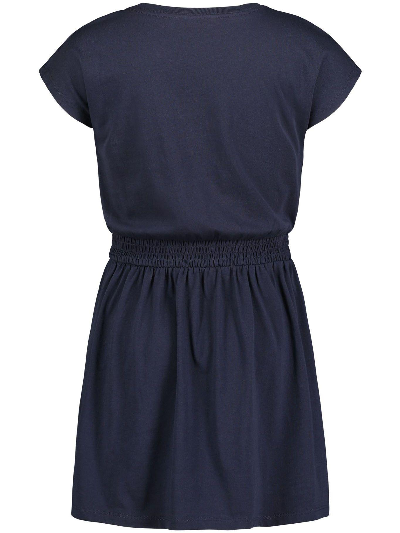 Vestido Con Logo Bordado Azul Tommy Hilfiger-1