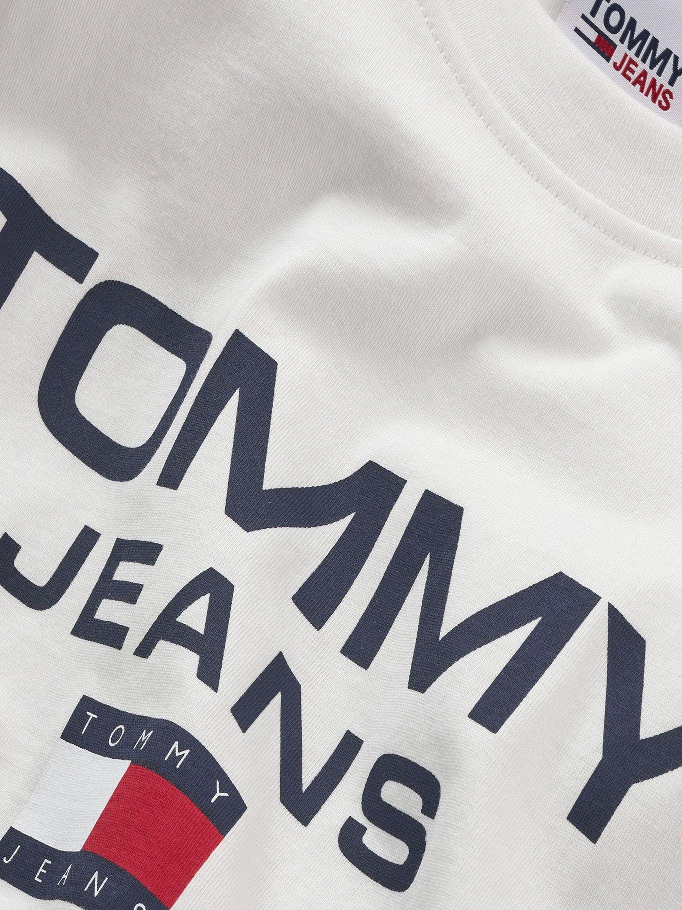 Polera Essential Entry Logo Blanco Tommy Hilfiger-2