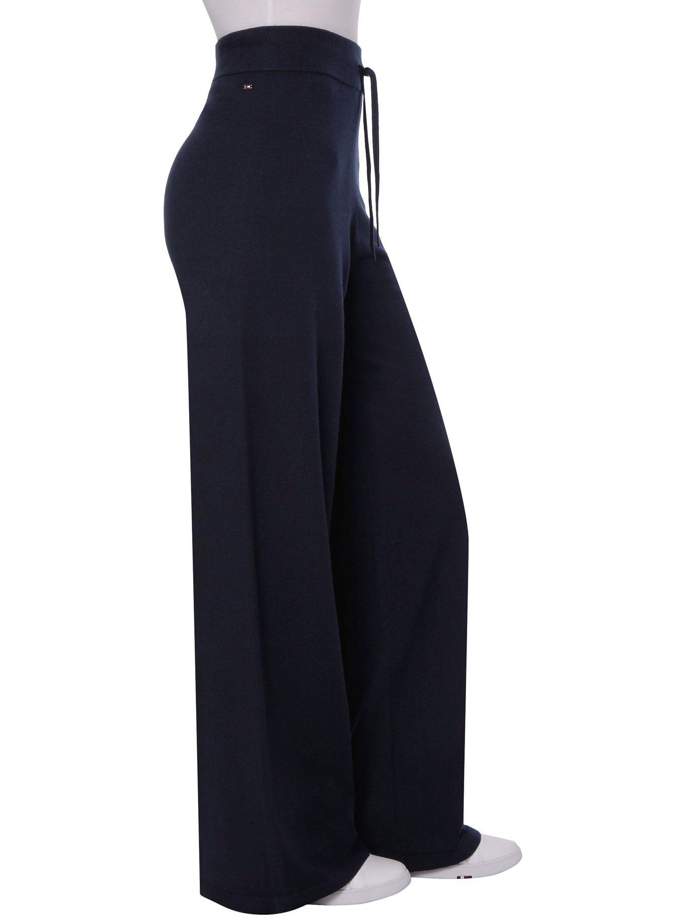 Pantalón Pernera Ancha Azul Tommy Hilfiger JN2-2