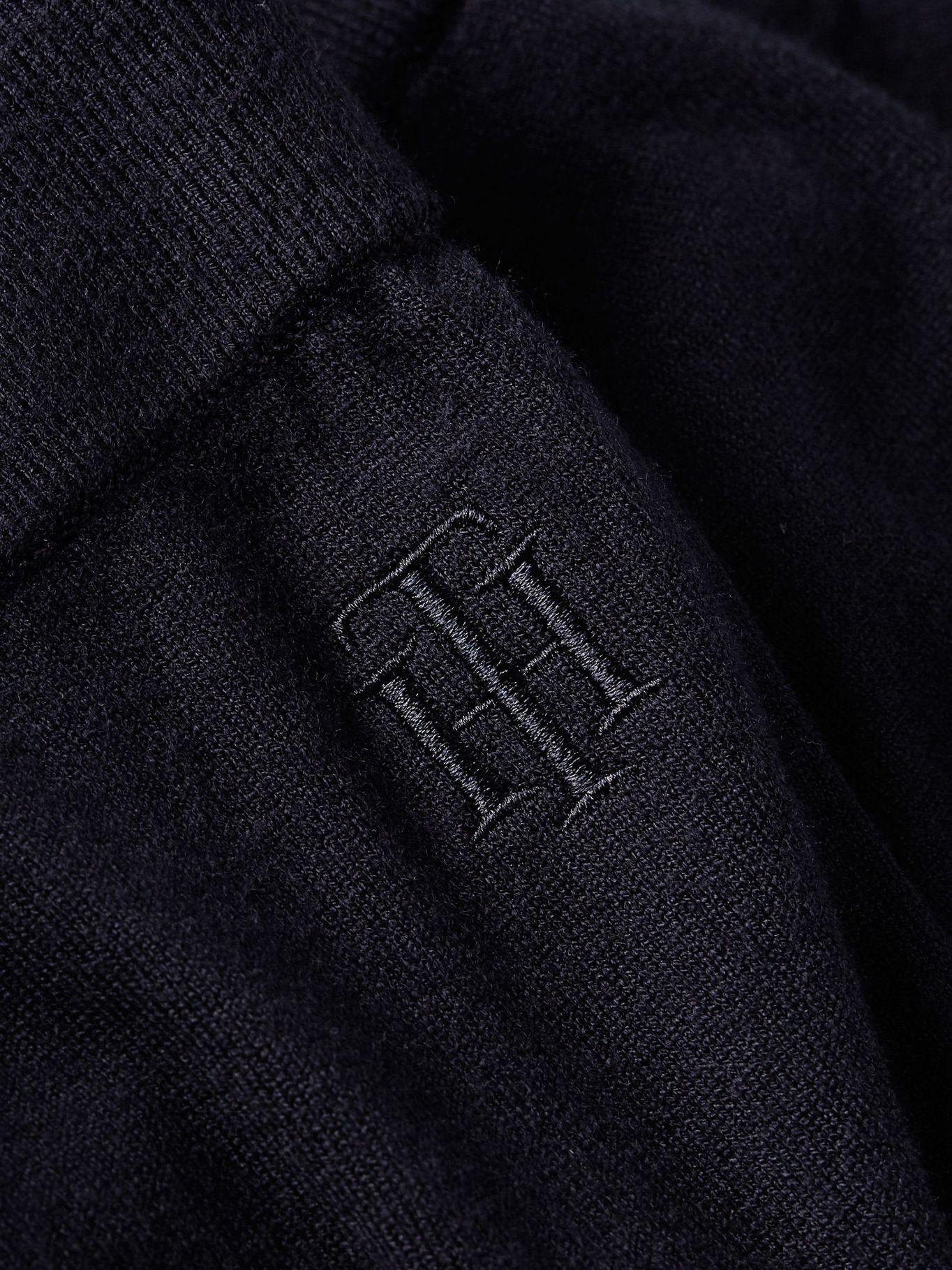 Pantalón Pernera Ancha Azul Tommy Hilfiger JN2-4