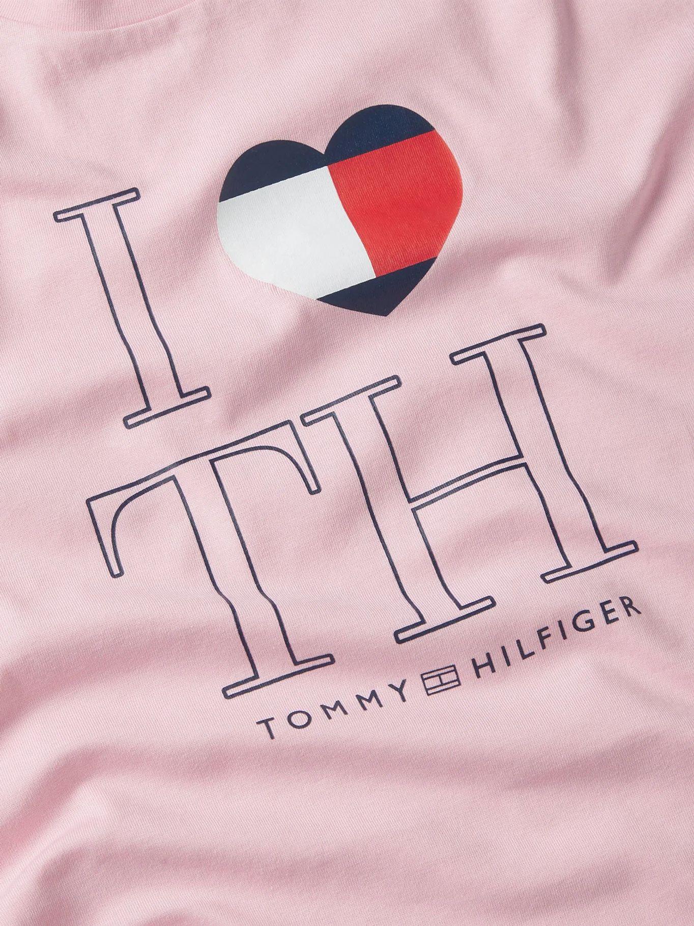 Polera Im I Love Slim Fit Rosado Tommy Hilfiger-2