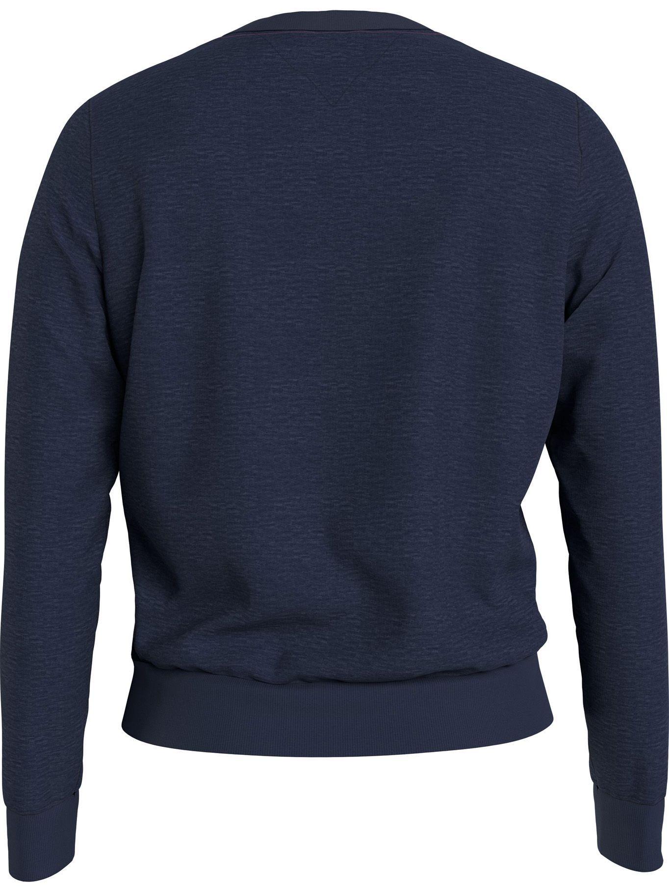 Polerón Terry Slim Fit Con Logo Azul Tommy Hilfiger-1