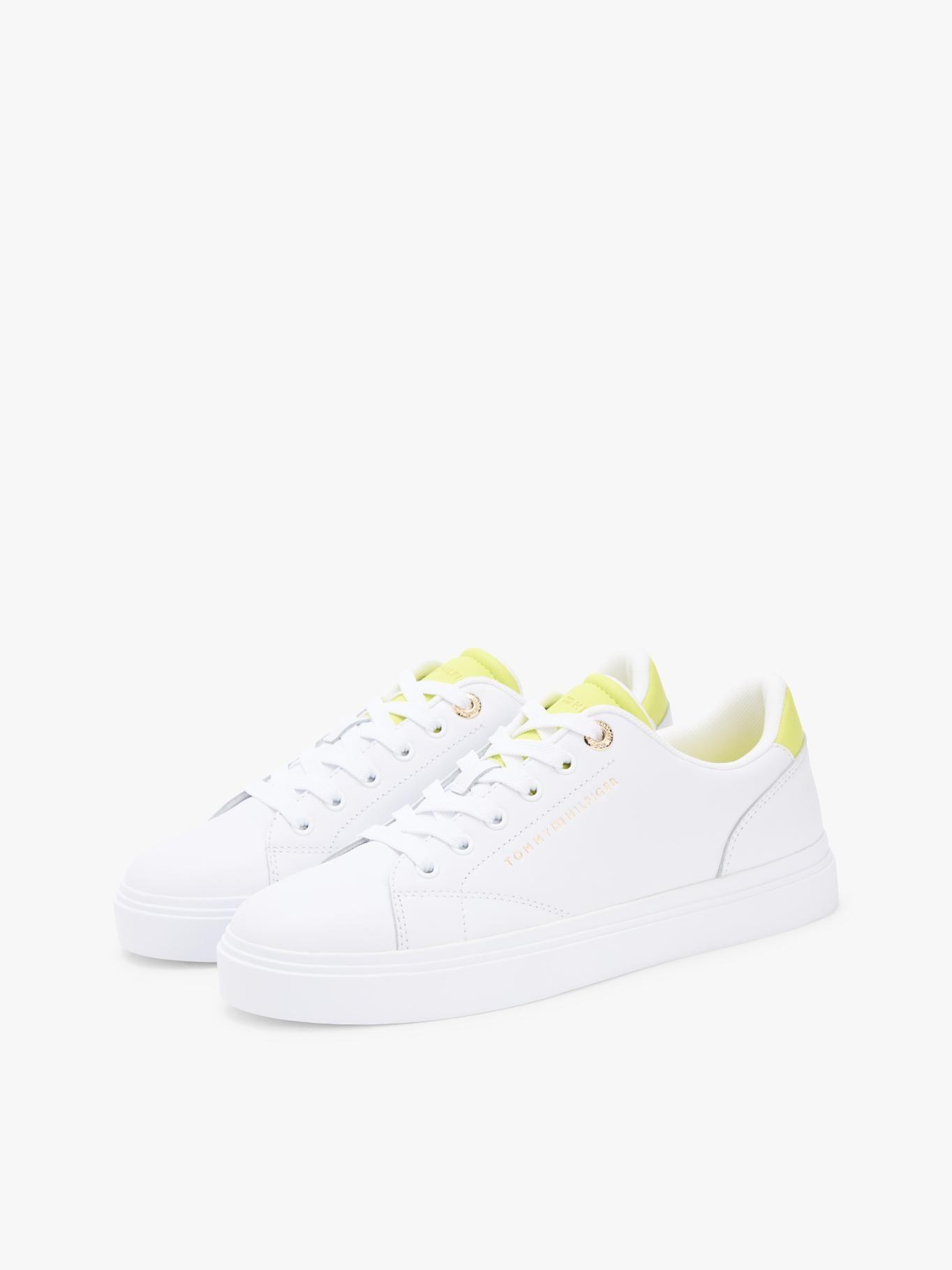 Zapatillas De Cuero Con Logo Metalizado-0