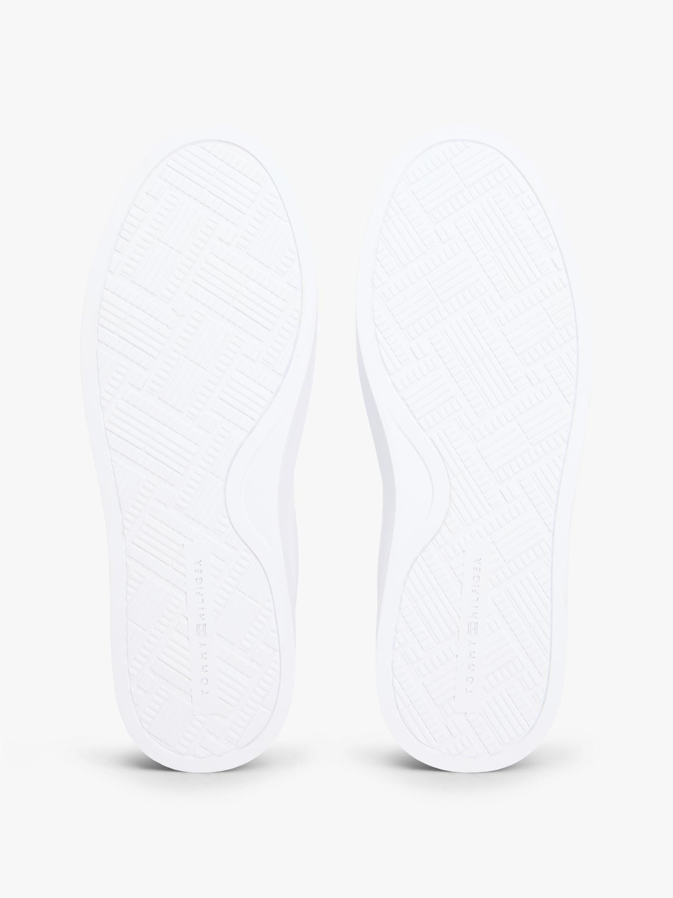 Zapatillas De Cuero Con Logo Metalizado-6