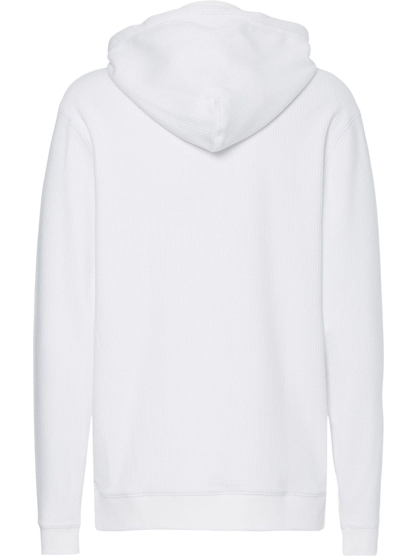 Polerón Hoodie Corduroy Blanco Tommy Hilfiger F2-1