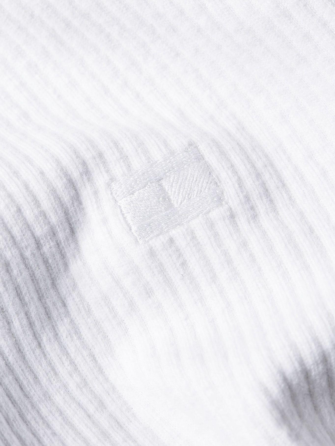 Polerón Hoodie Corduroy Blanco Tommy Hilfiger F2-2