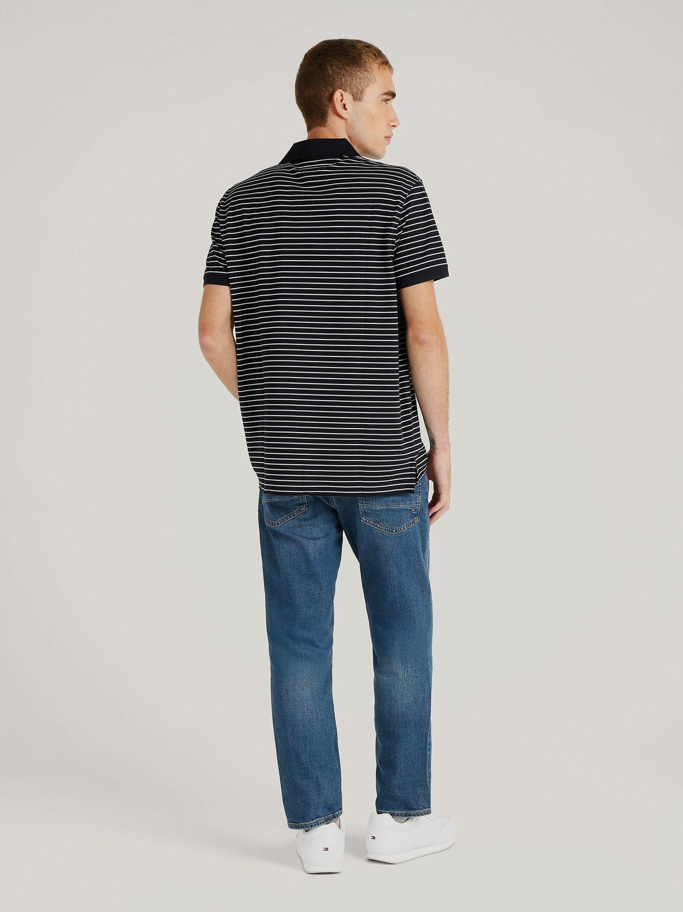 Polo Flex De Corte Regular 0A8 Azul Tommy Hilfiger-2